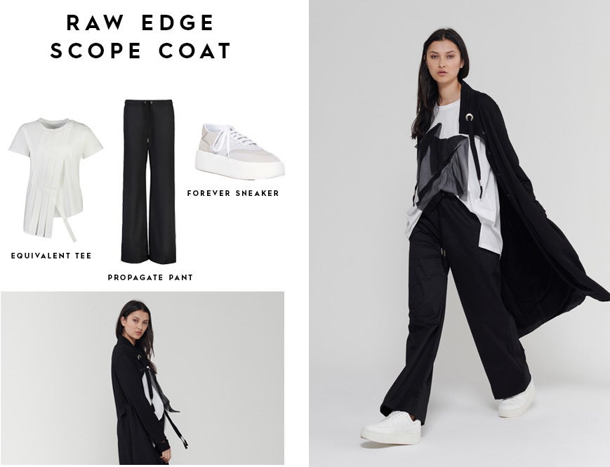 Raw Edge Scope Coat