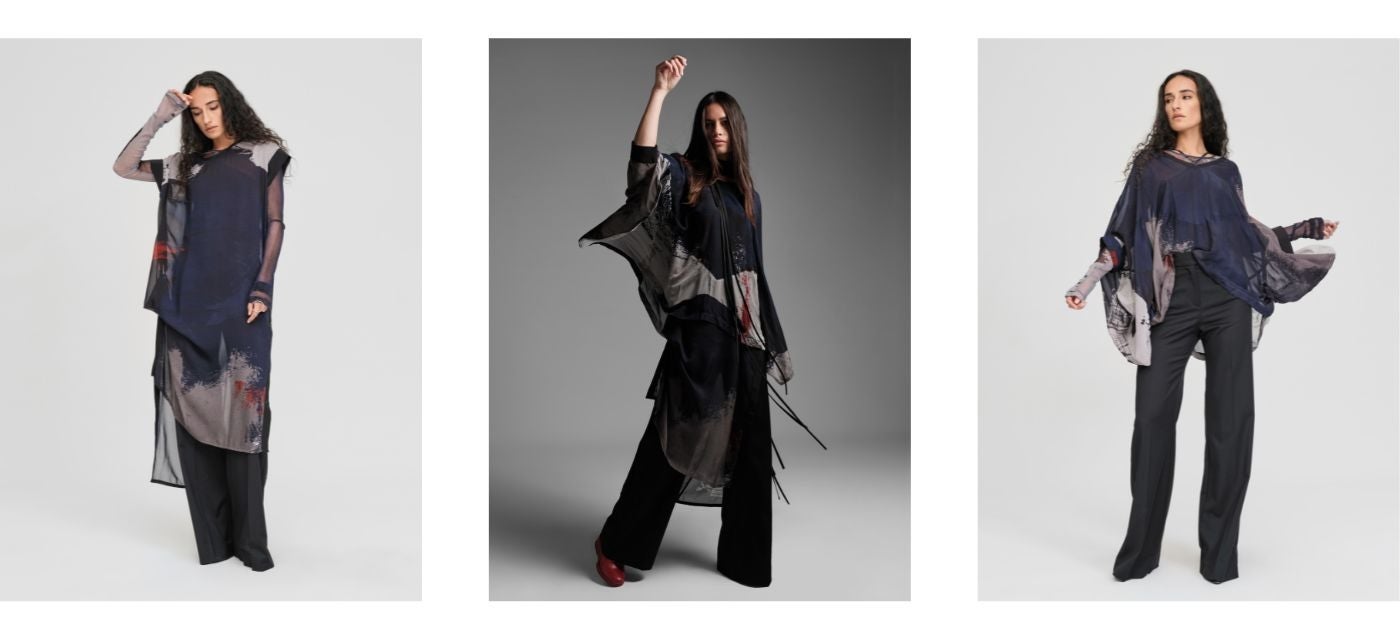 Abstract Paint Print NZ Designer