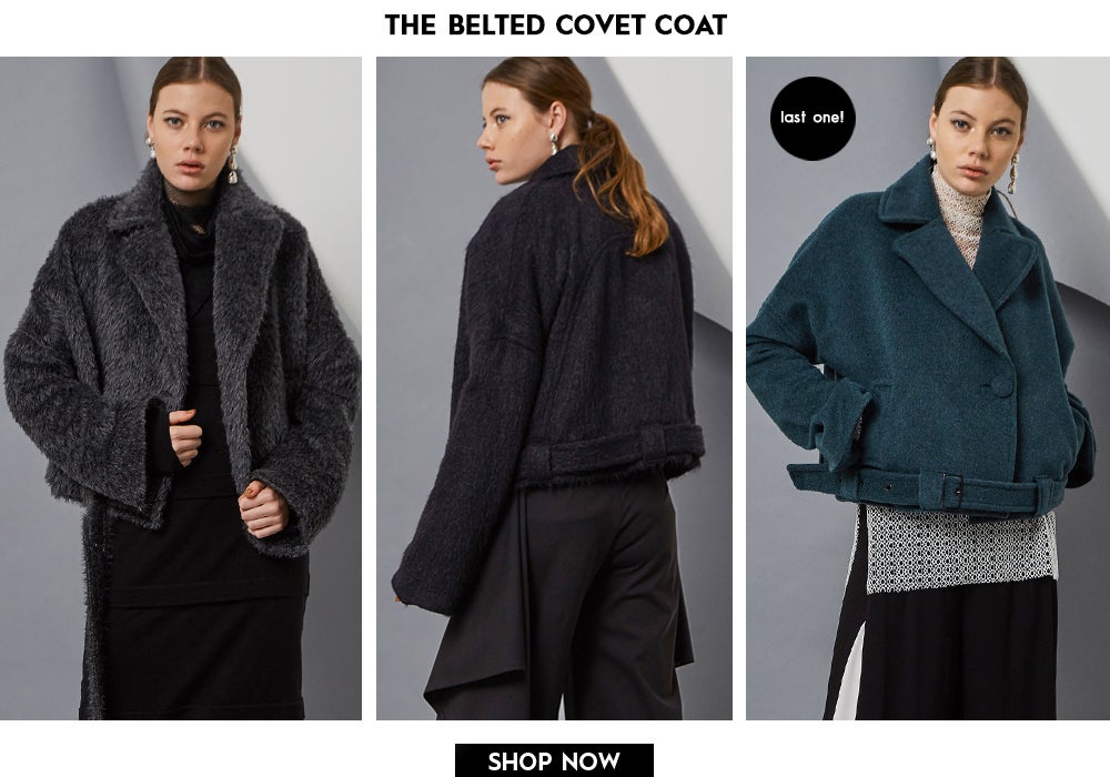 Belted Covet Coat