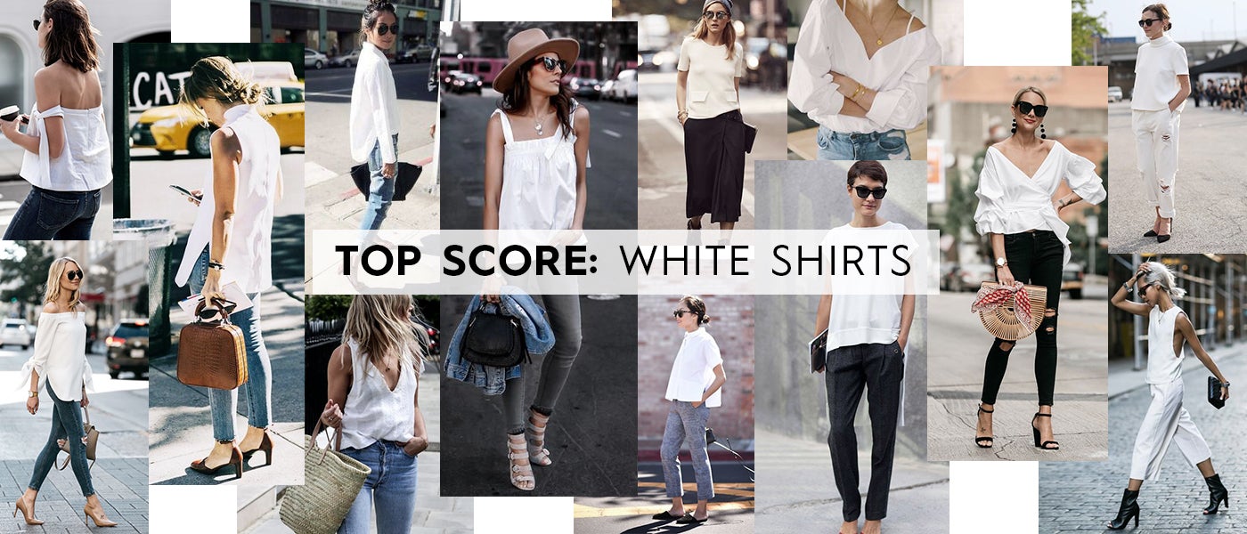 Top Score White Shirts