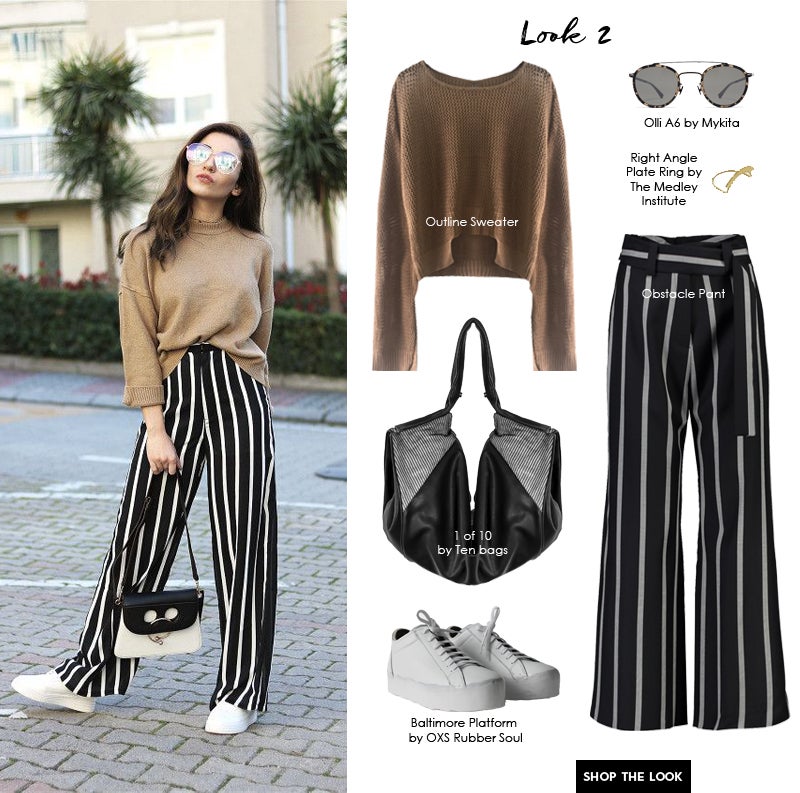Wide Leg Pants Look 2