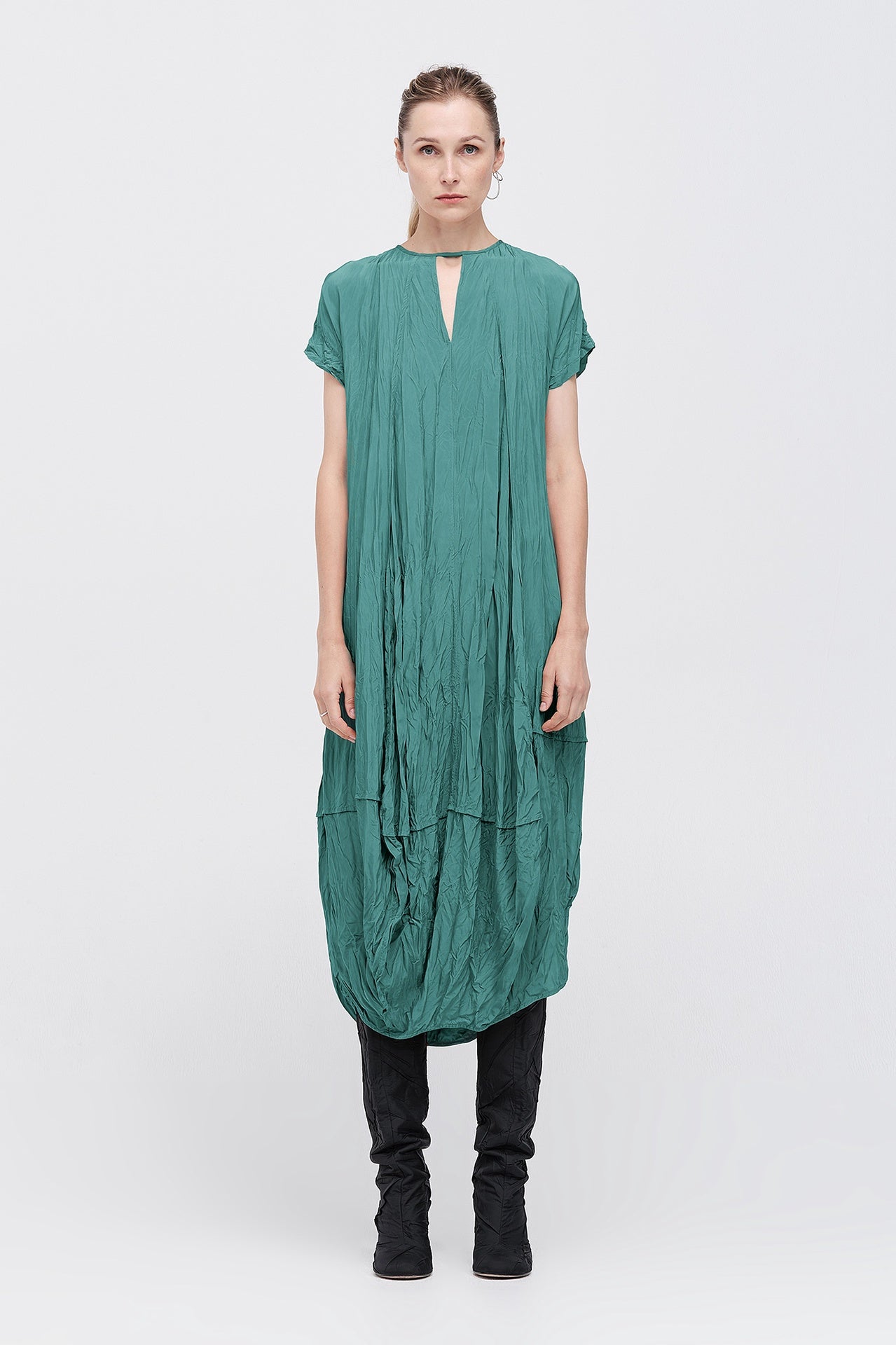 Washed Ozone Dress - Sea in Blue