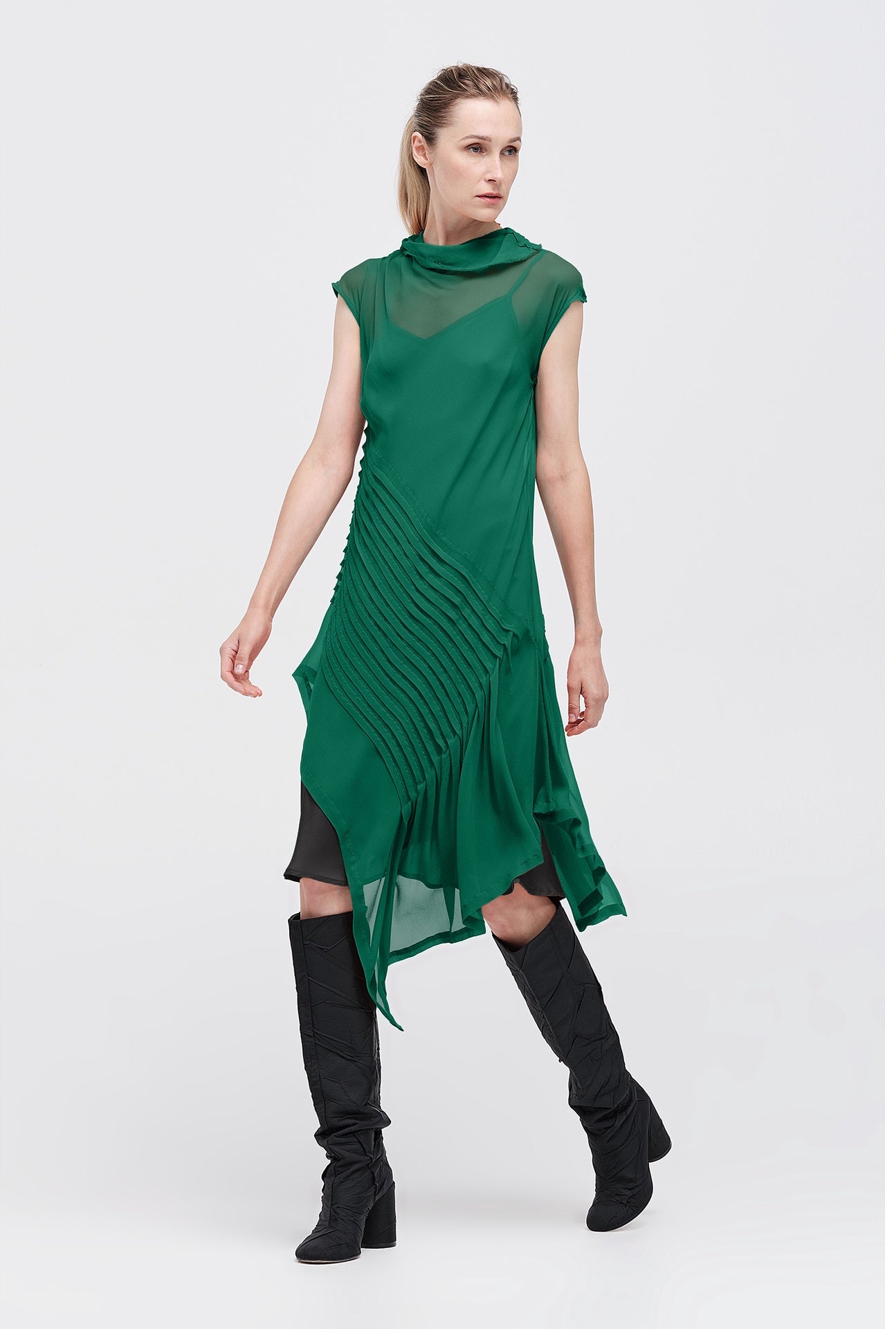 Differ Tunic - Verdant in Green