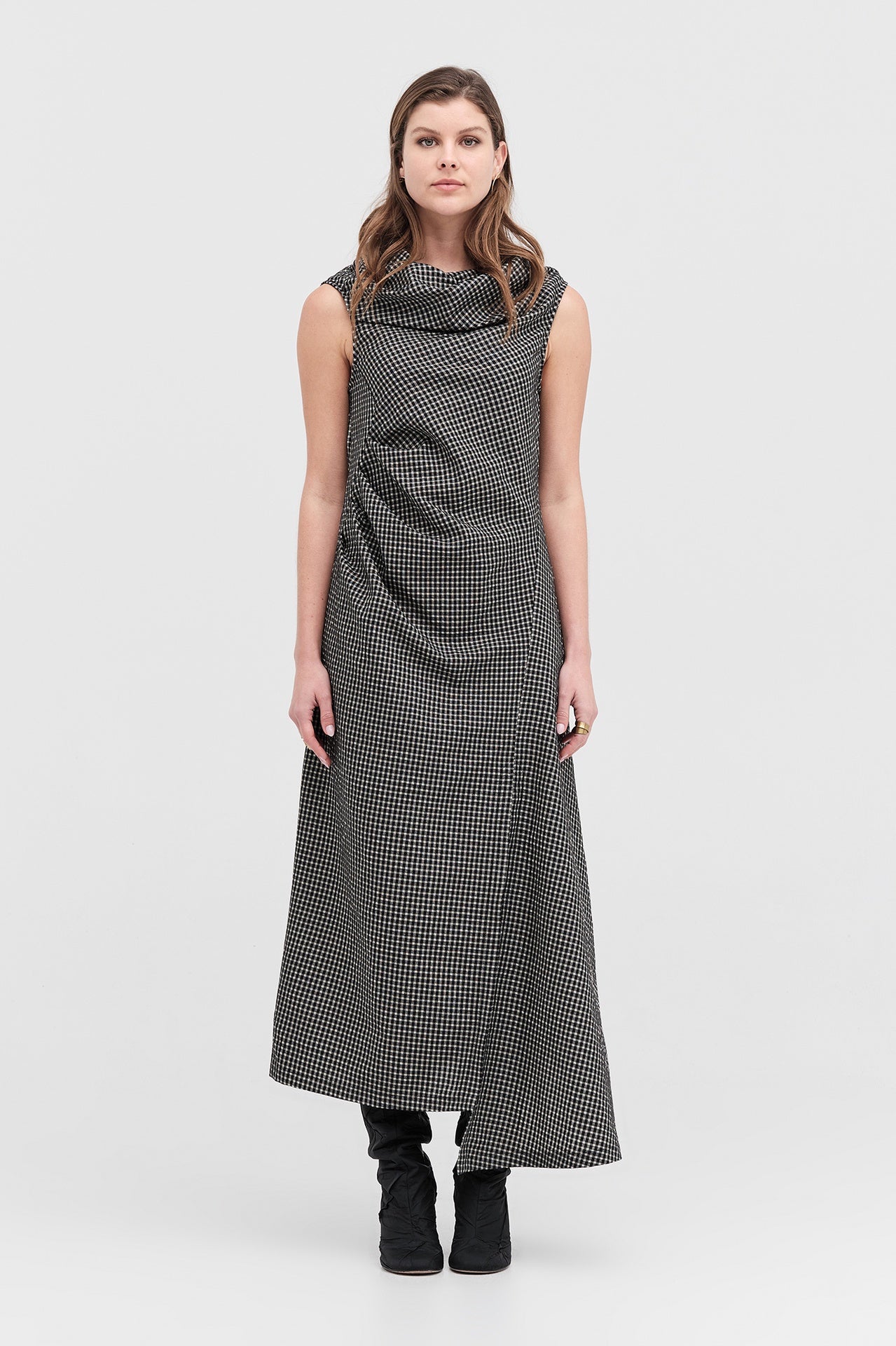 Taylor Rib Dress Black