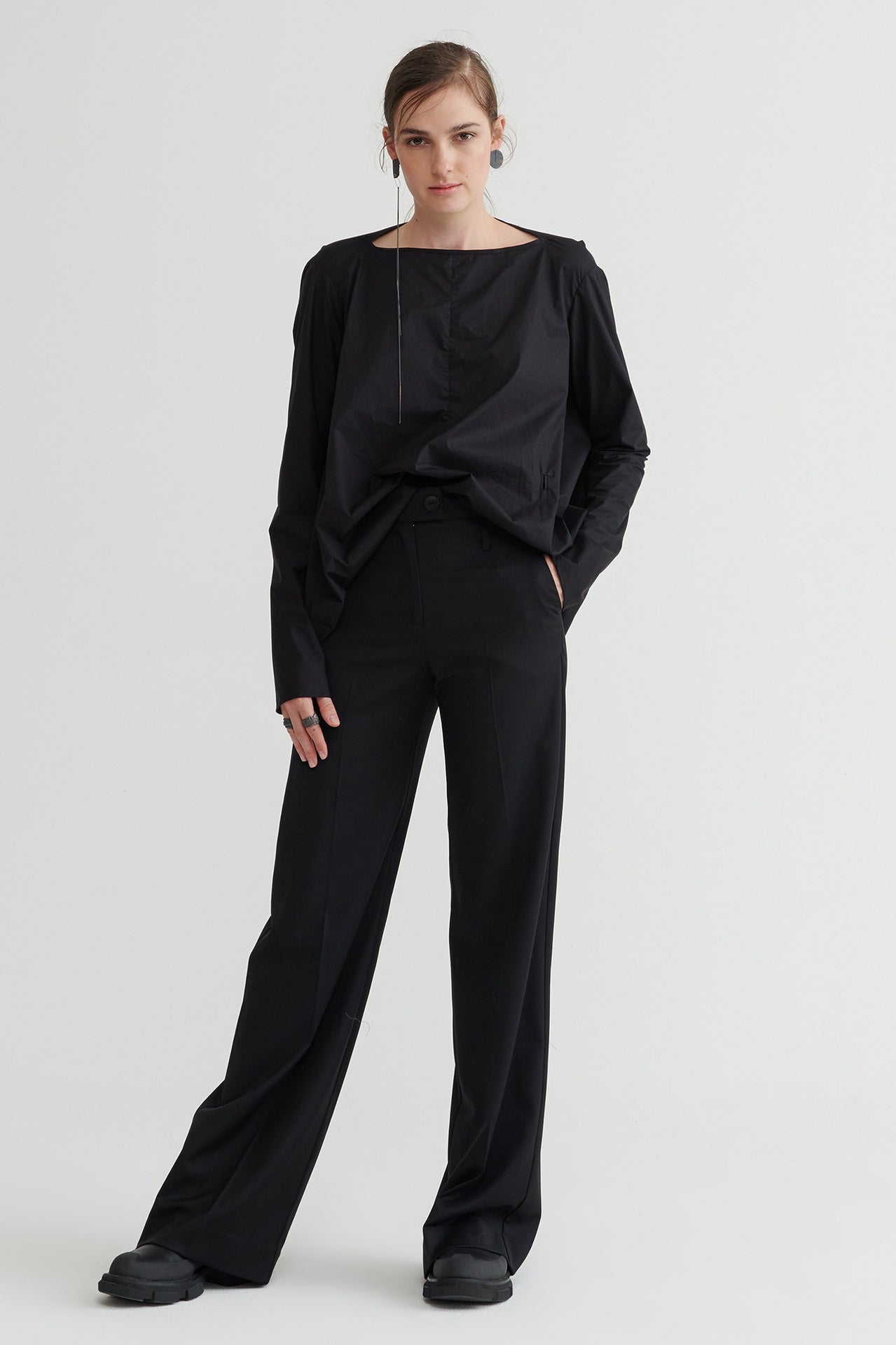 Convolve Top - Black in Black