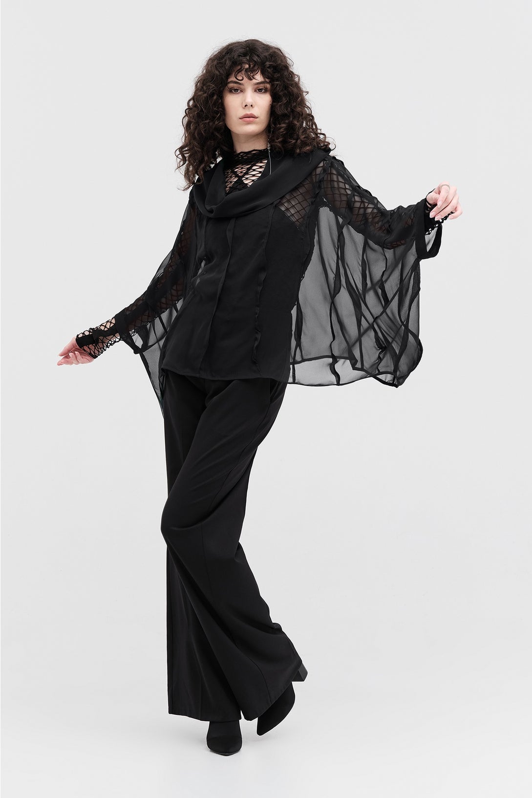 Echo Tunic - Black in Black