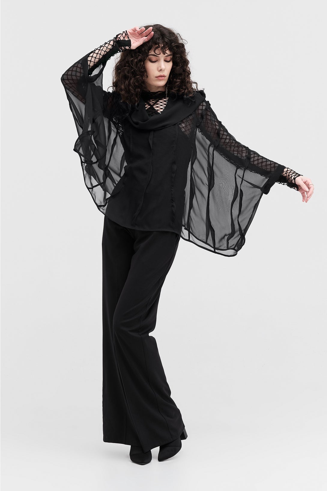 Echo Tunic - Black in Black