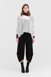 Echo Tunic - Ivory in Ivory