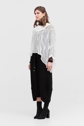 Echo Tunic - Ivory in Ivory