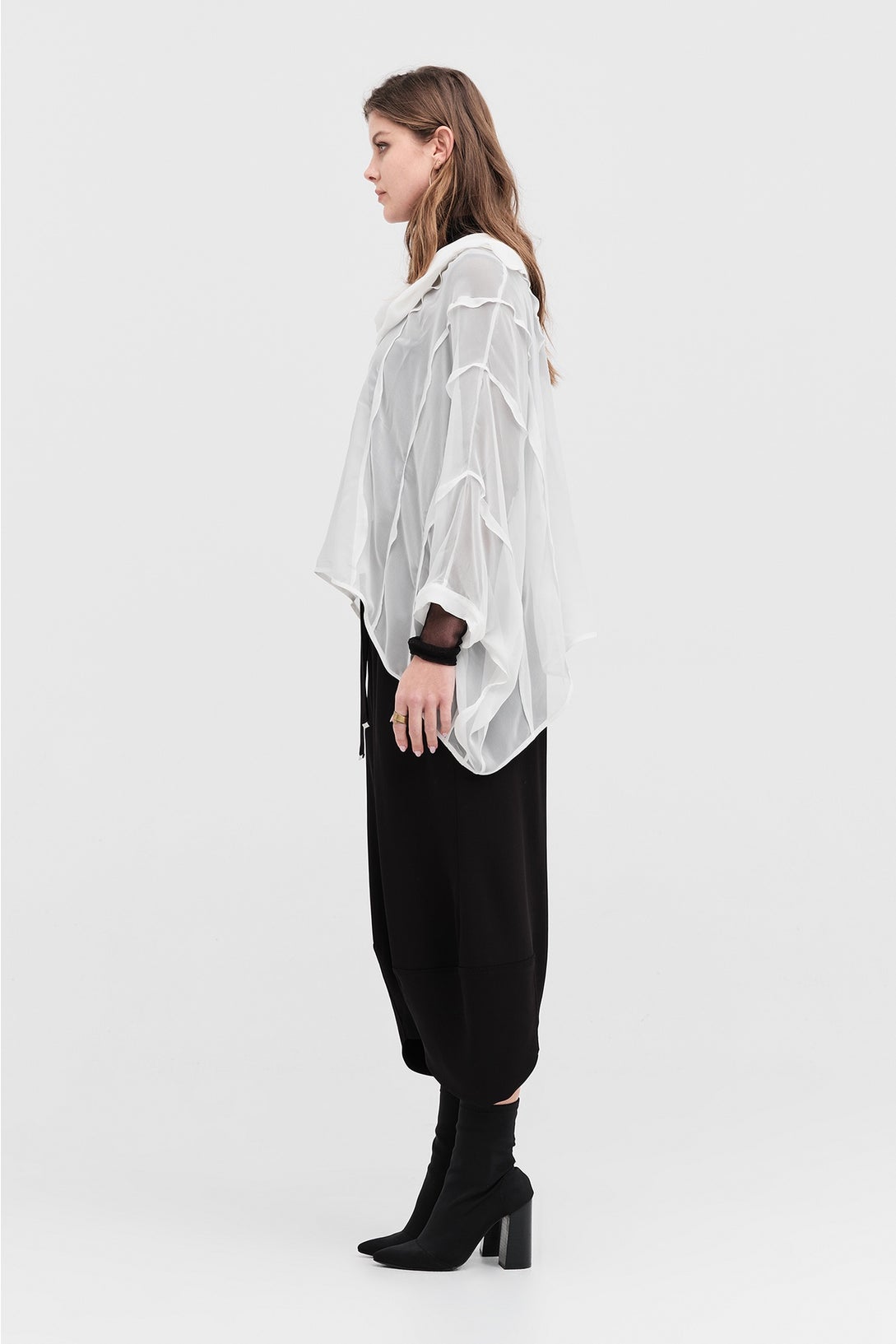 Echo Tunic - Ivory in Ivory