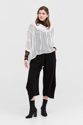 Echo Tunic - Ivory in Ivory