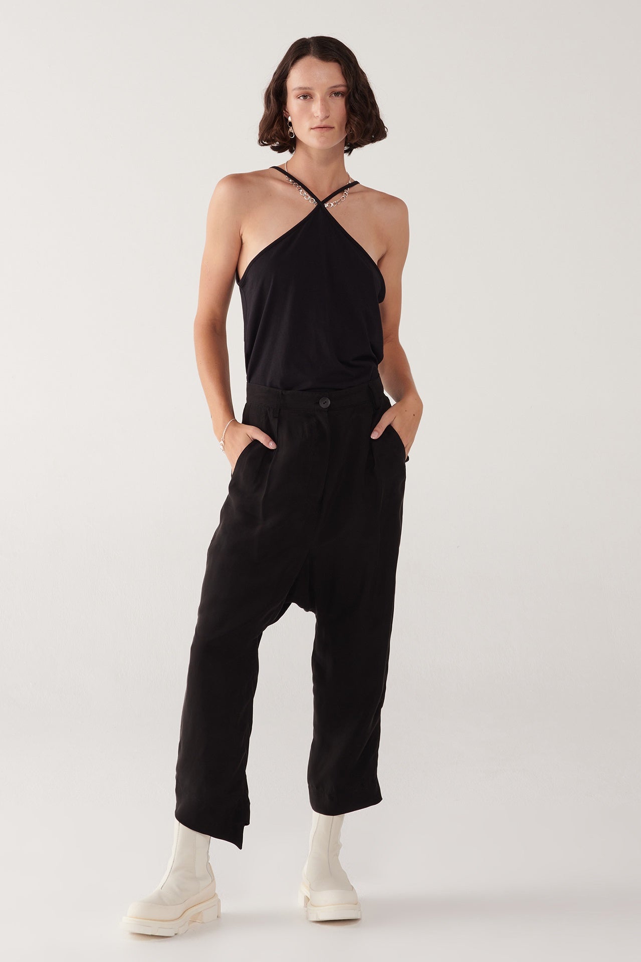 Wide leg pantalon Black | Mexx | Mexx.com