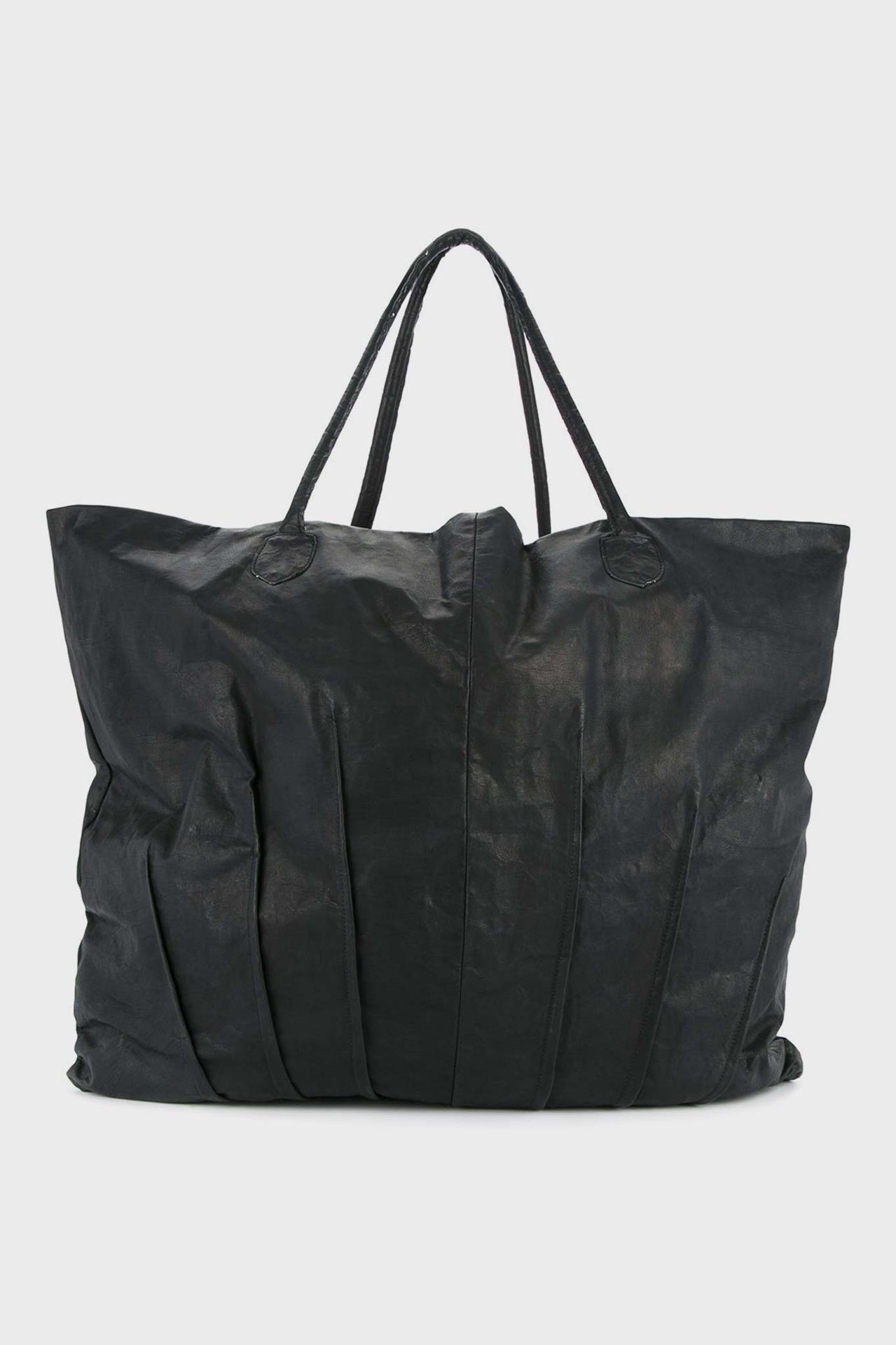 Basis Tote - Black Leather in Black - Taylor