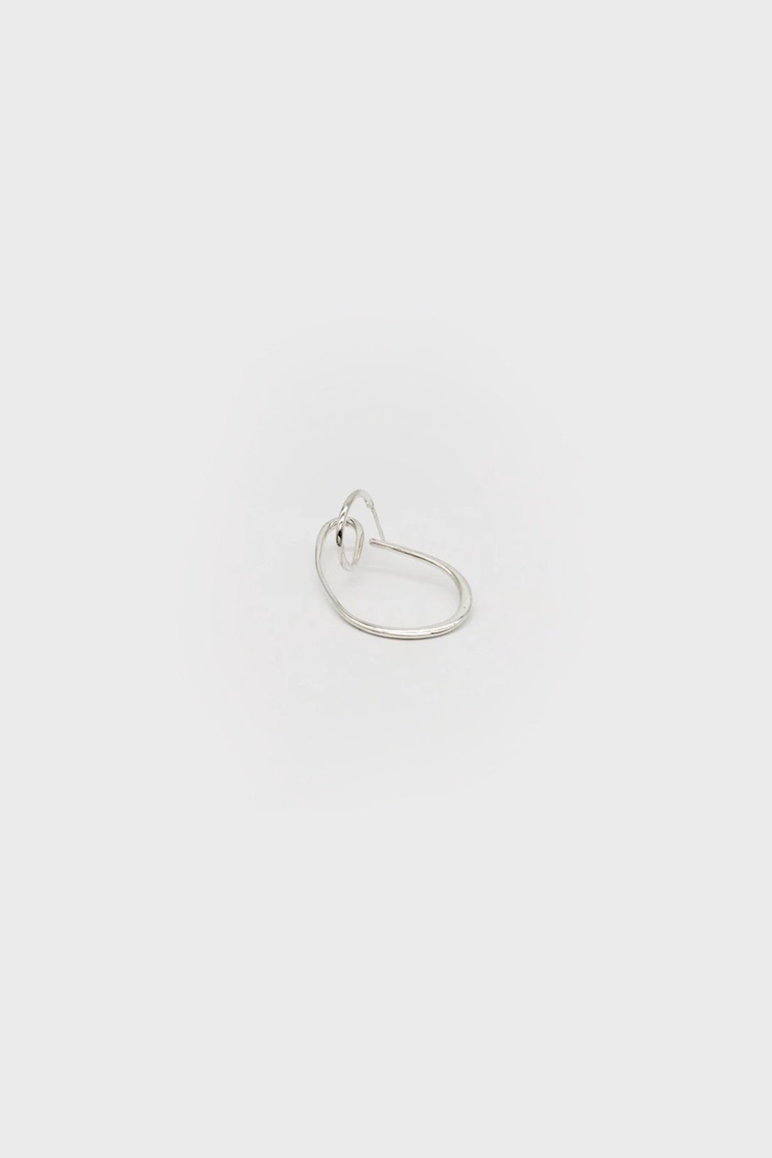 417 Helix Earring - Sterling Silver Single in Silver