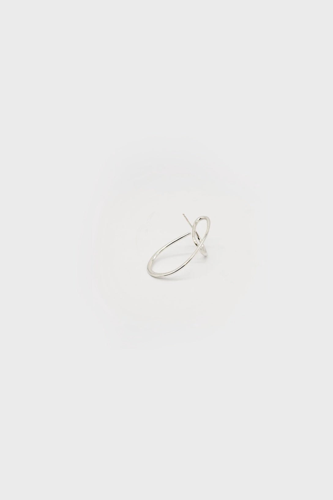 417 Helix Earring - Sterling Silver Single in Silver