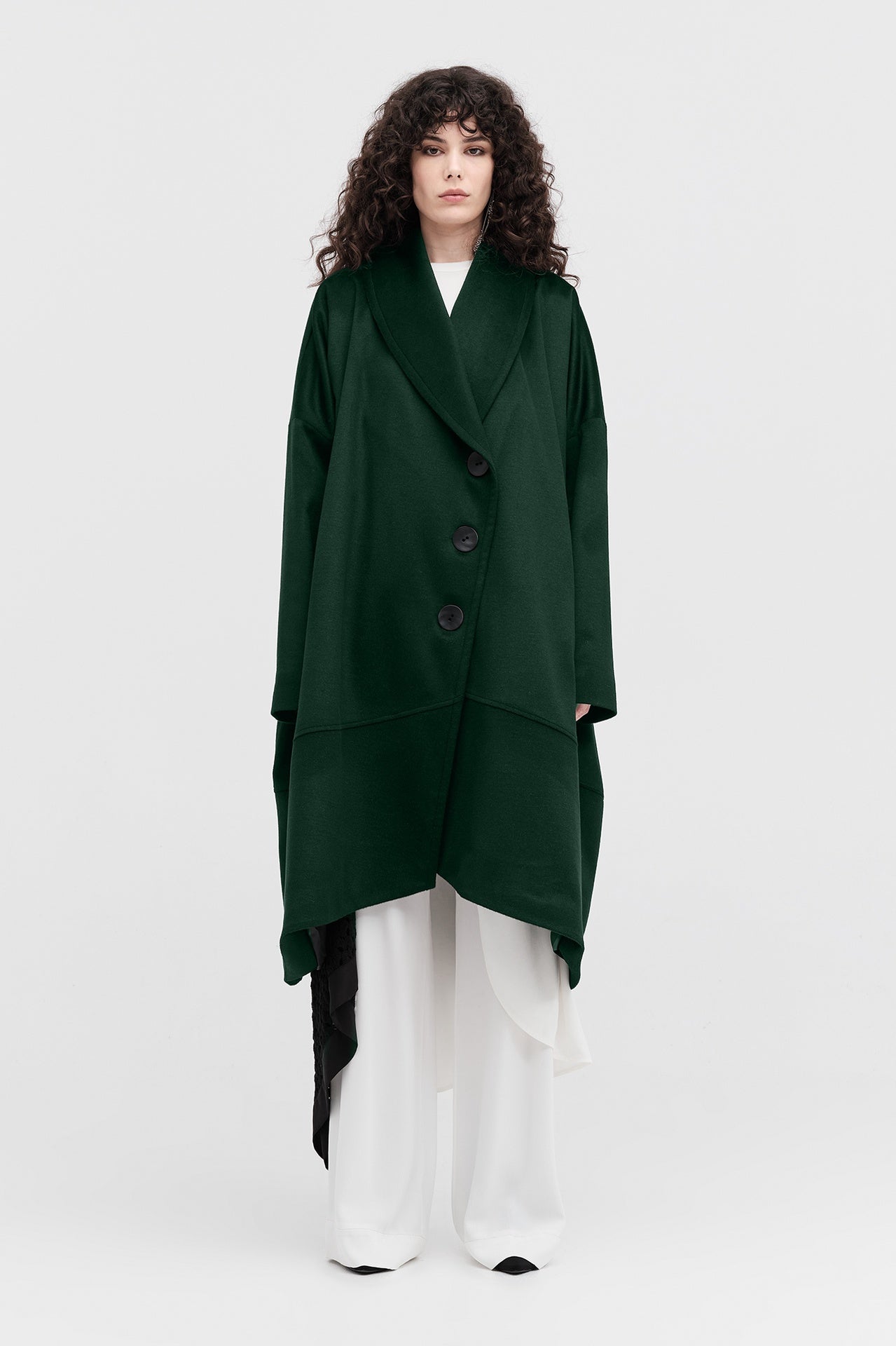 Monument Coat - Mineral in Green