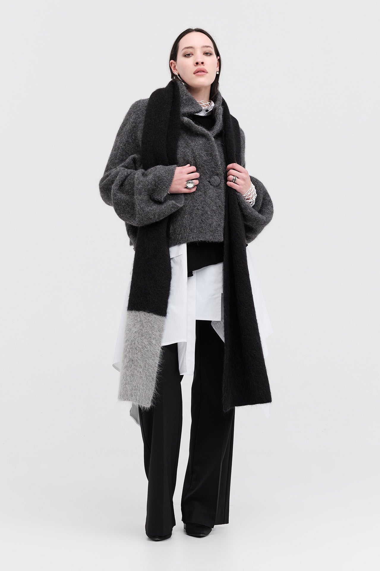 Complete Coat - Mid Grey in Grey