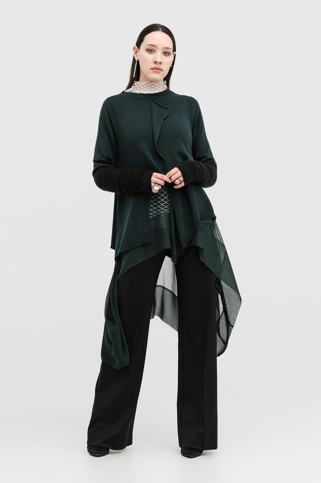 Case Sweater - Mineral in Green