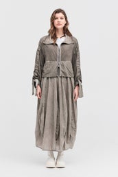 Diffused Singularity Jacket - Brindle in Beige
