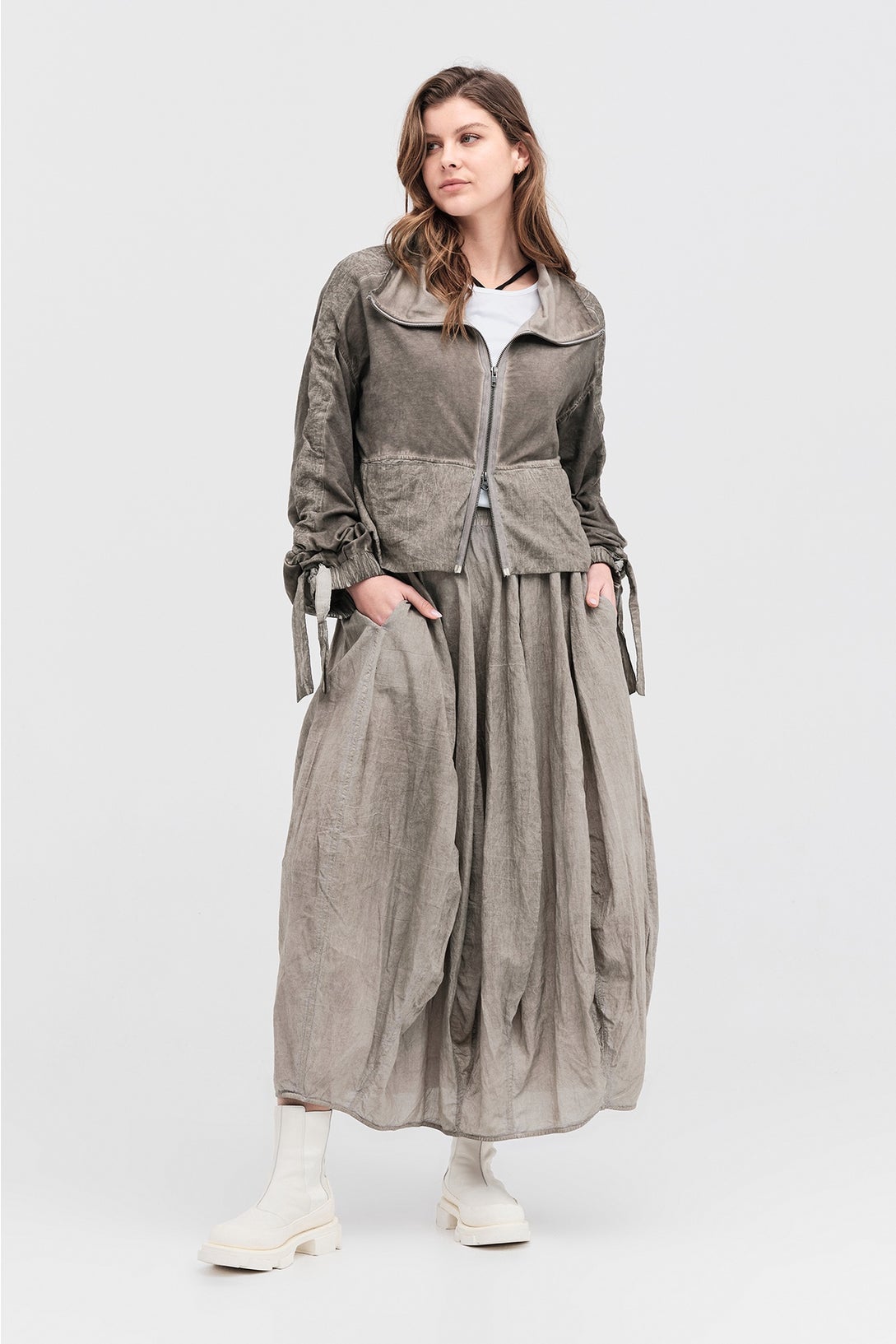Diffused Singularity Jacket - Brindle in Beige