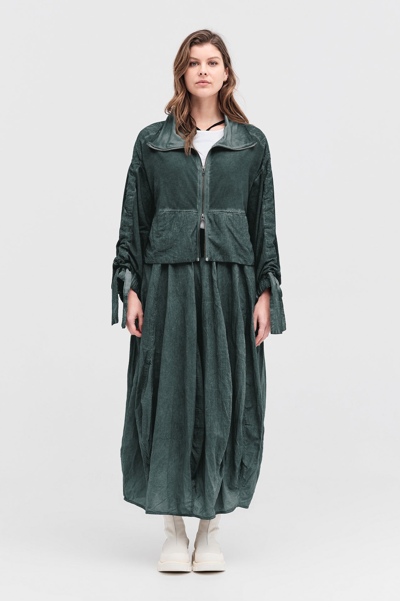 Diffused Singularity Jacket - Mineral in Green