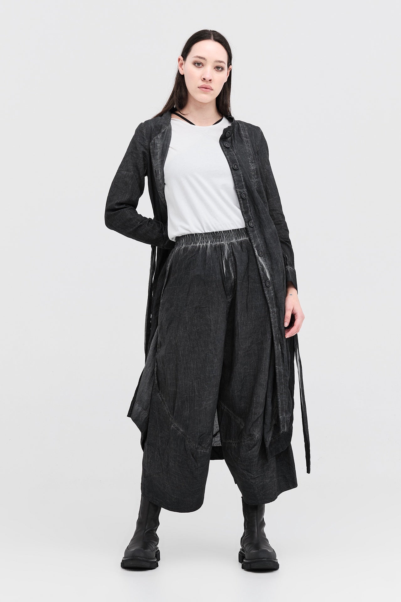 Diffused Asset Pant - Blackened Grey in Black