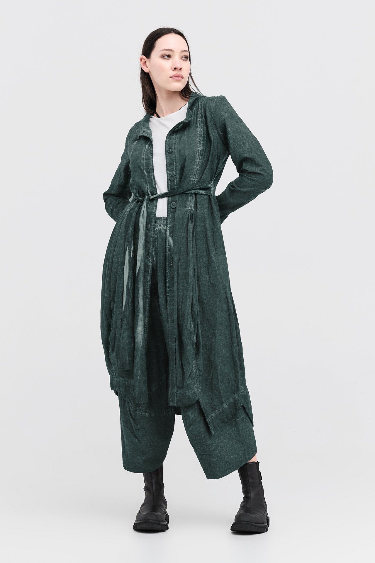 Diffused Scope Coat - Mineral in Green