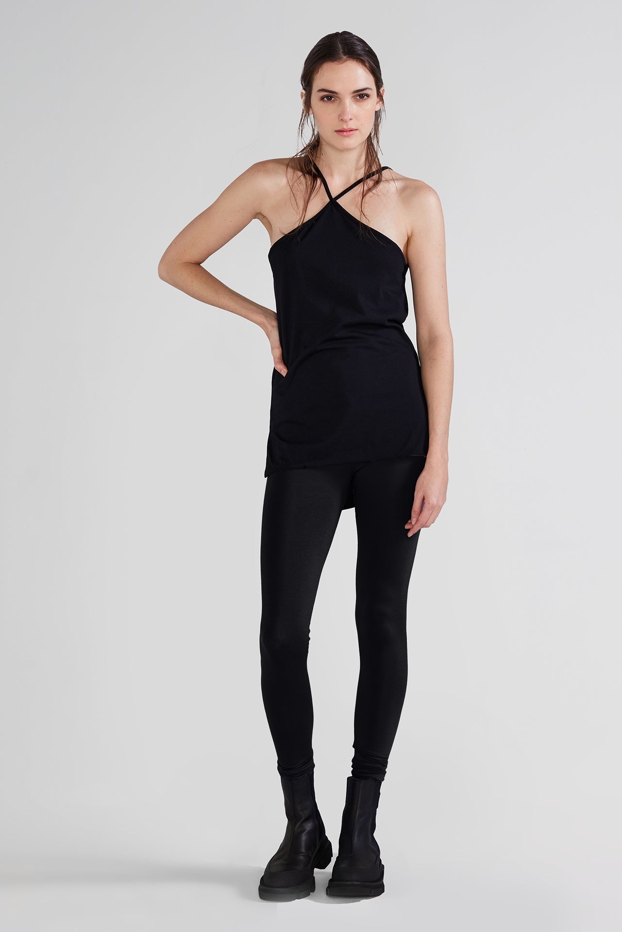 Raised Intensify Legging - Black in Black