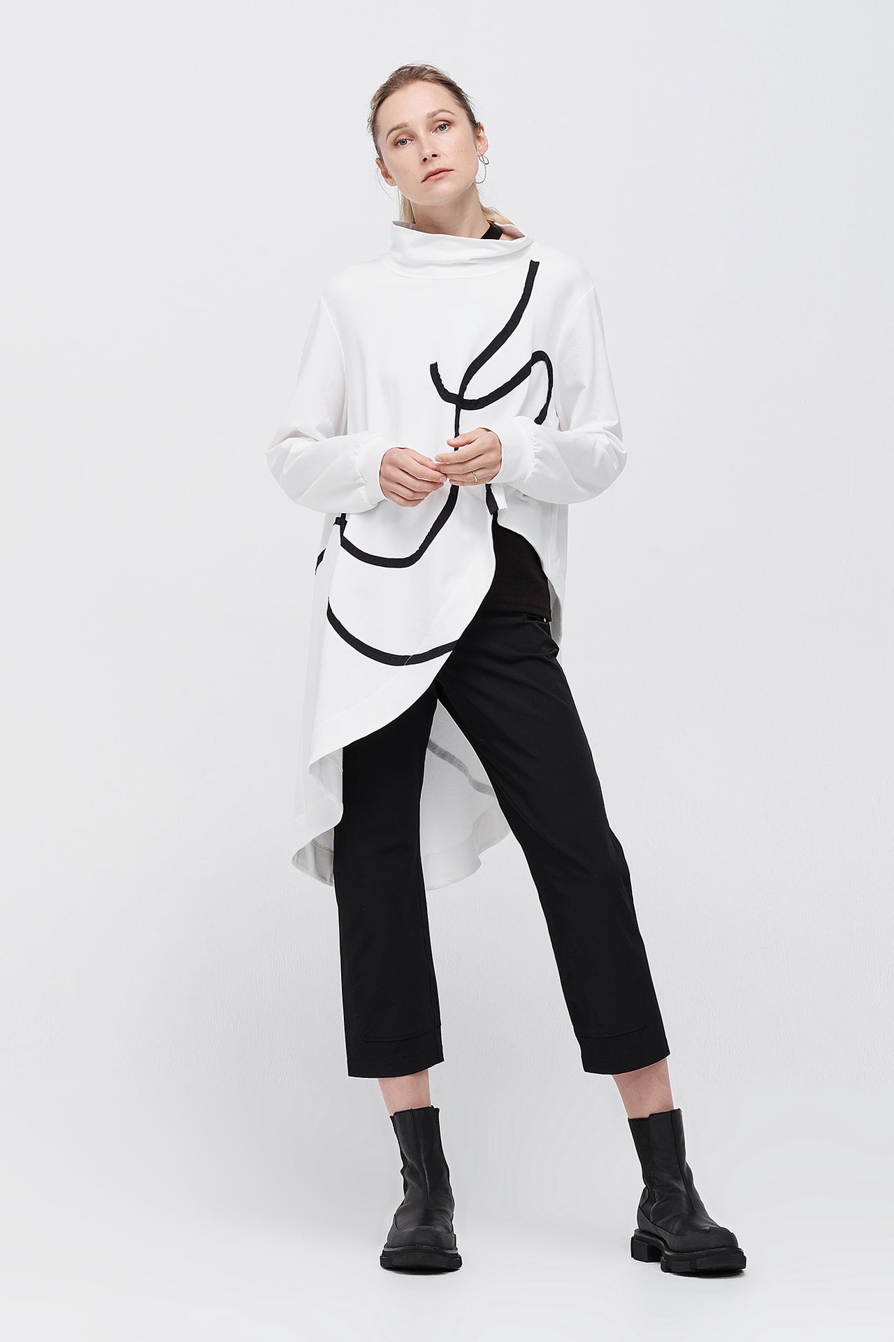 Taylor Uncover Jean - Black Drill in Black