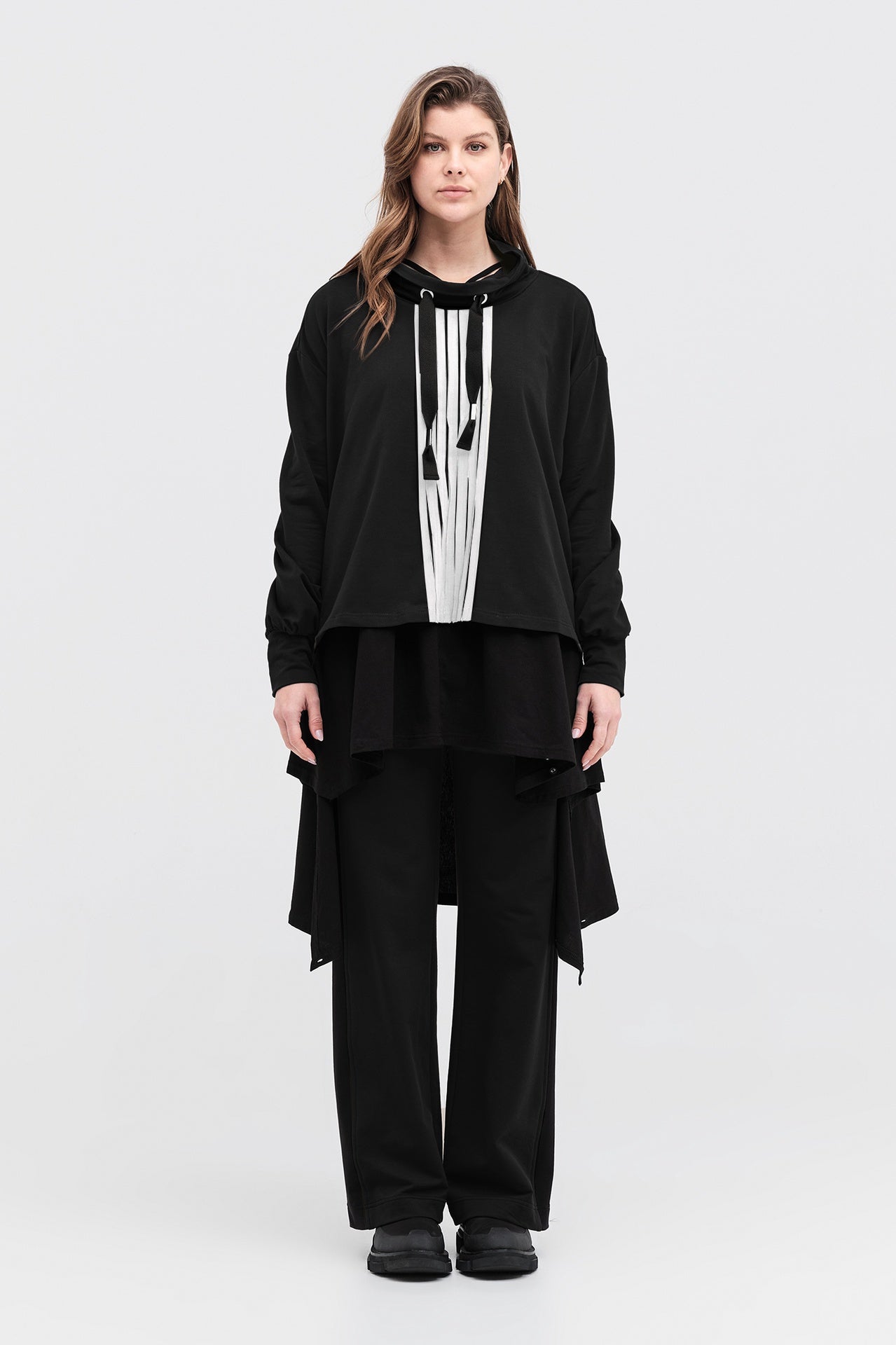 Strip Brink Sweater - Black/ivory in Black