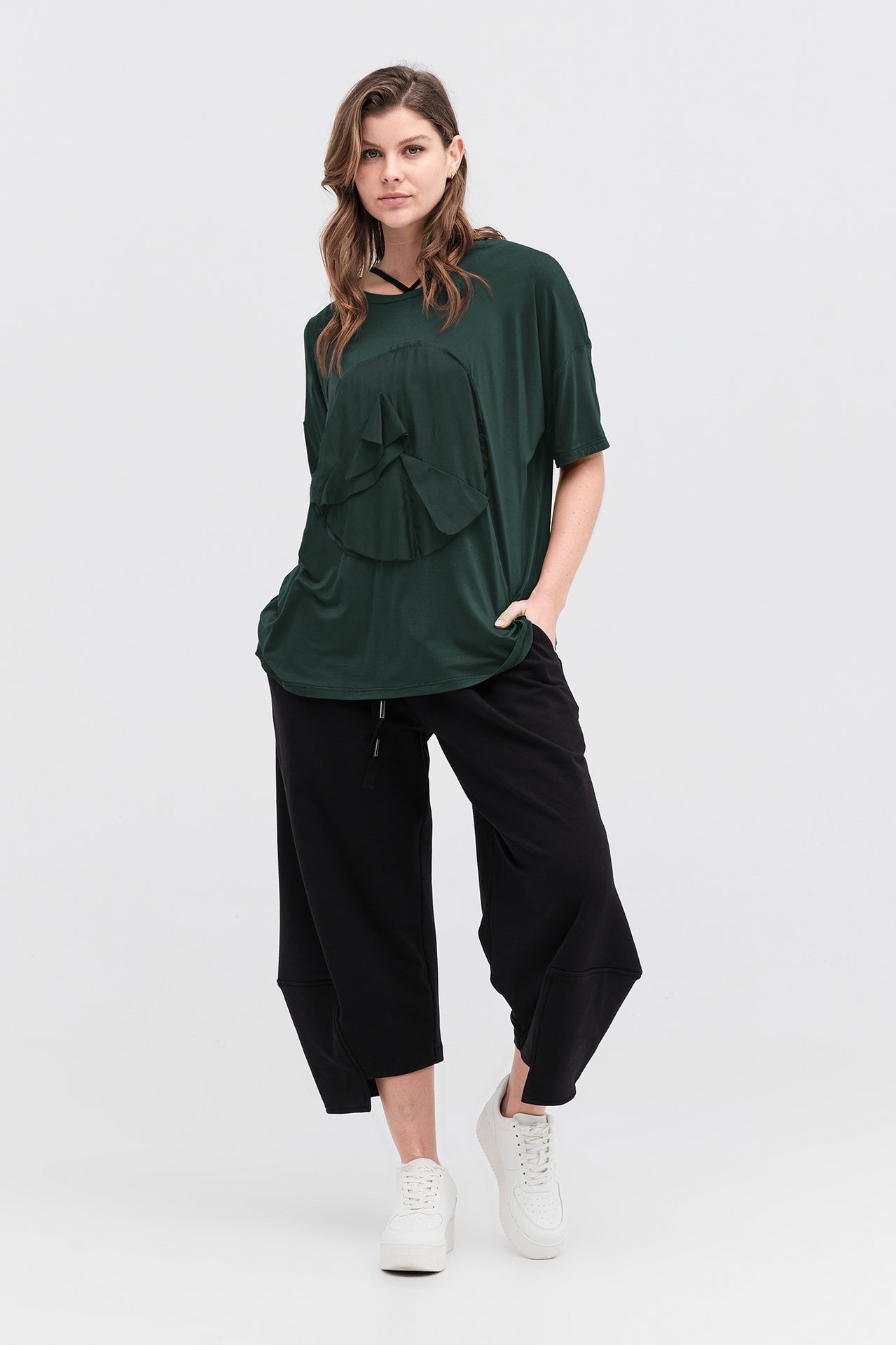 Circ Module Tee - Greenstone/greenstone in Green