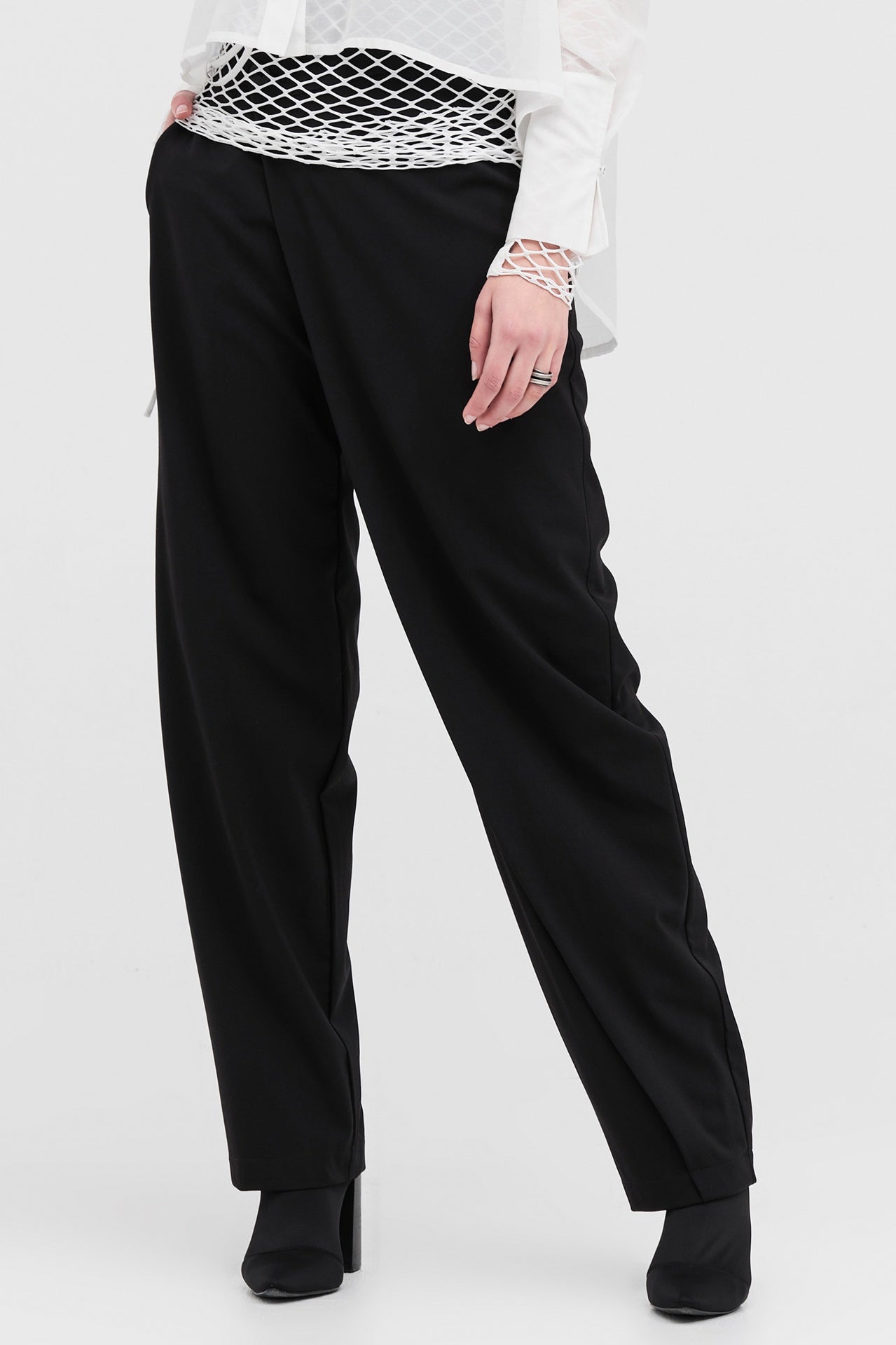 Accord Wrap Pant - Black in Black