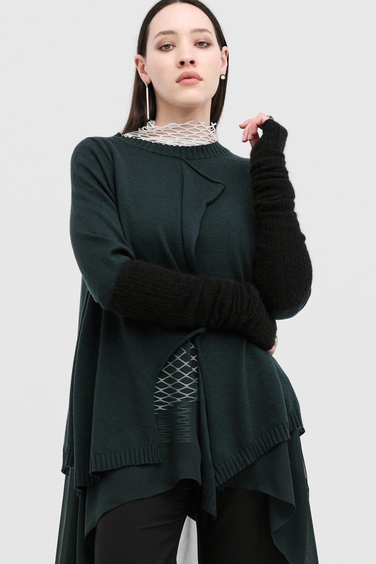 Case Sweater - Mineral in Green