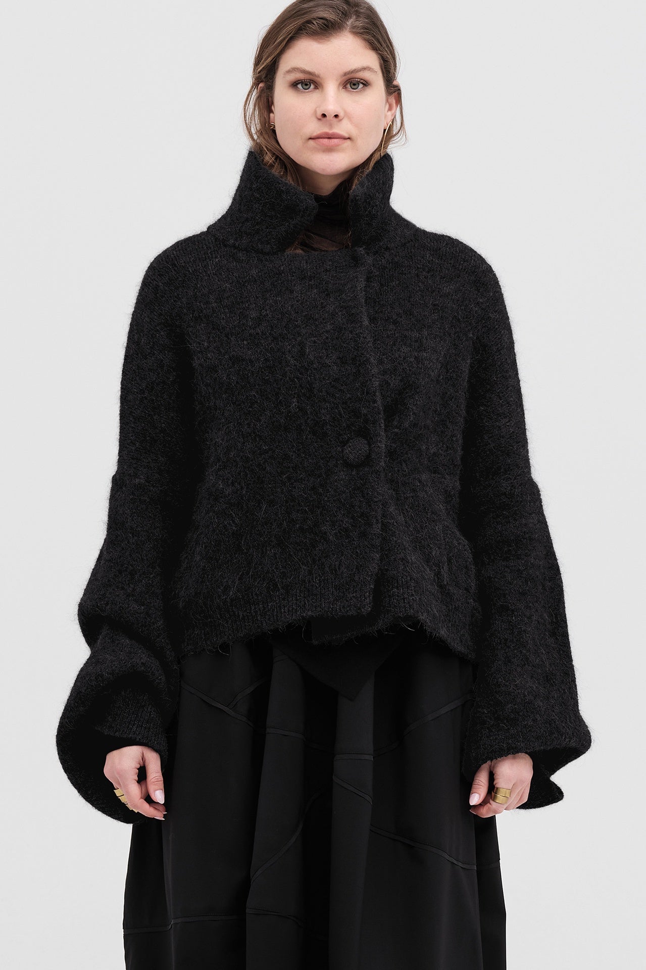 Complete Coat - Black in Black
