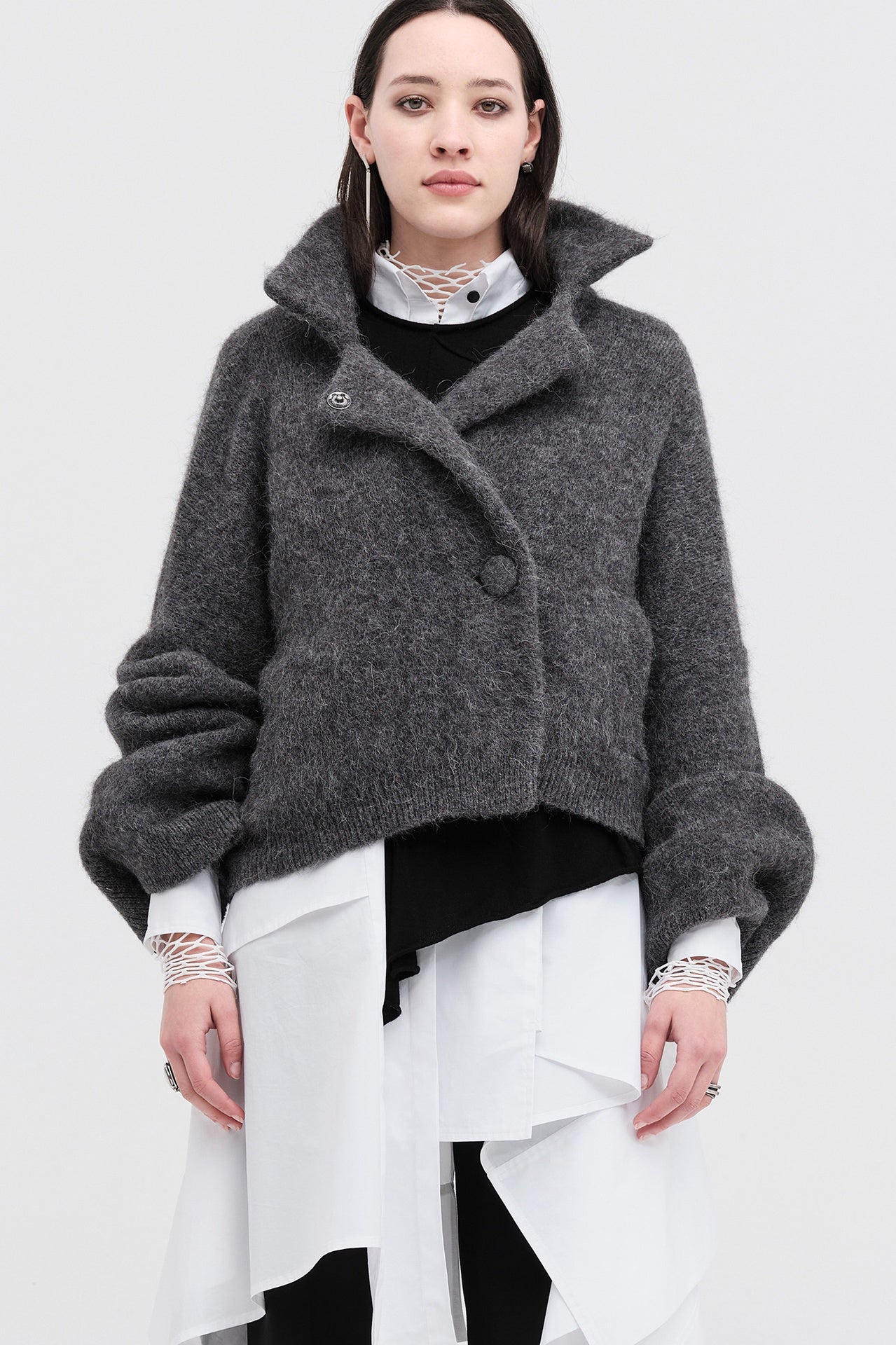 Complete Coat - Mid Grey in Grey