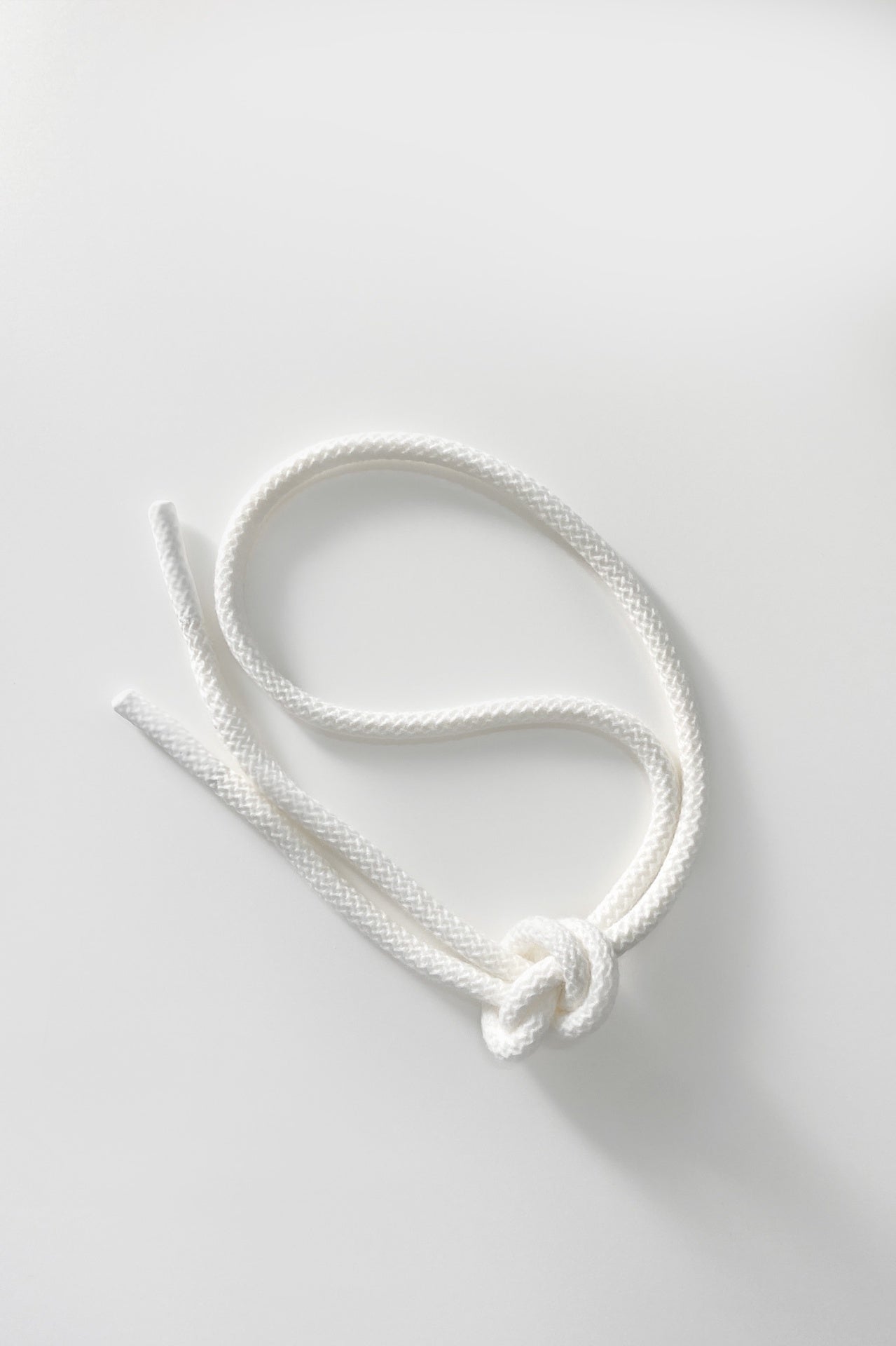 Silicon Cord Necklace - Ivory in Ivory