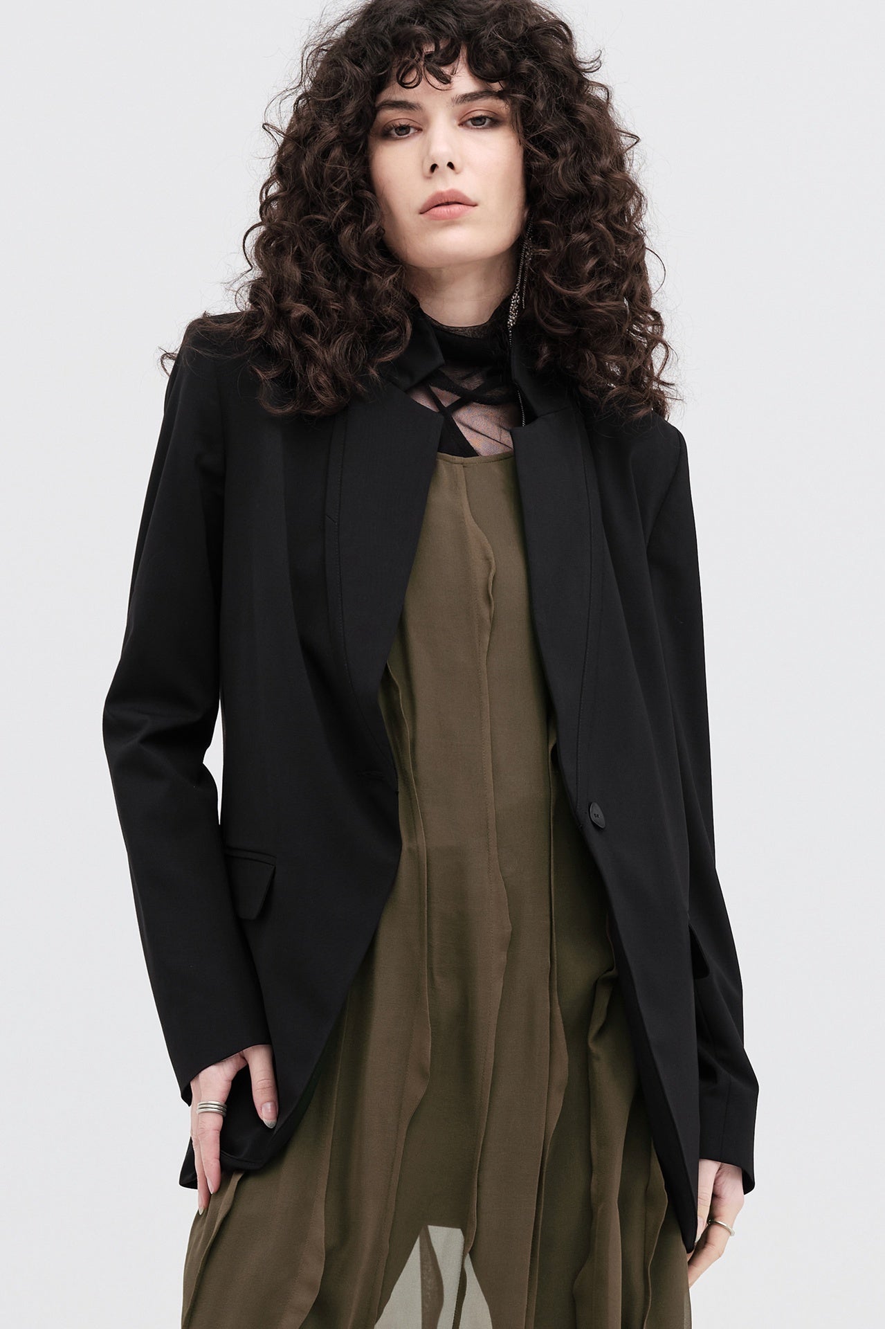 Diffract Blazer - Black in Black