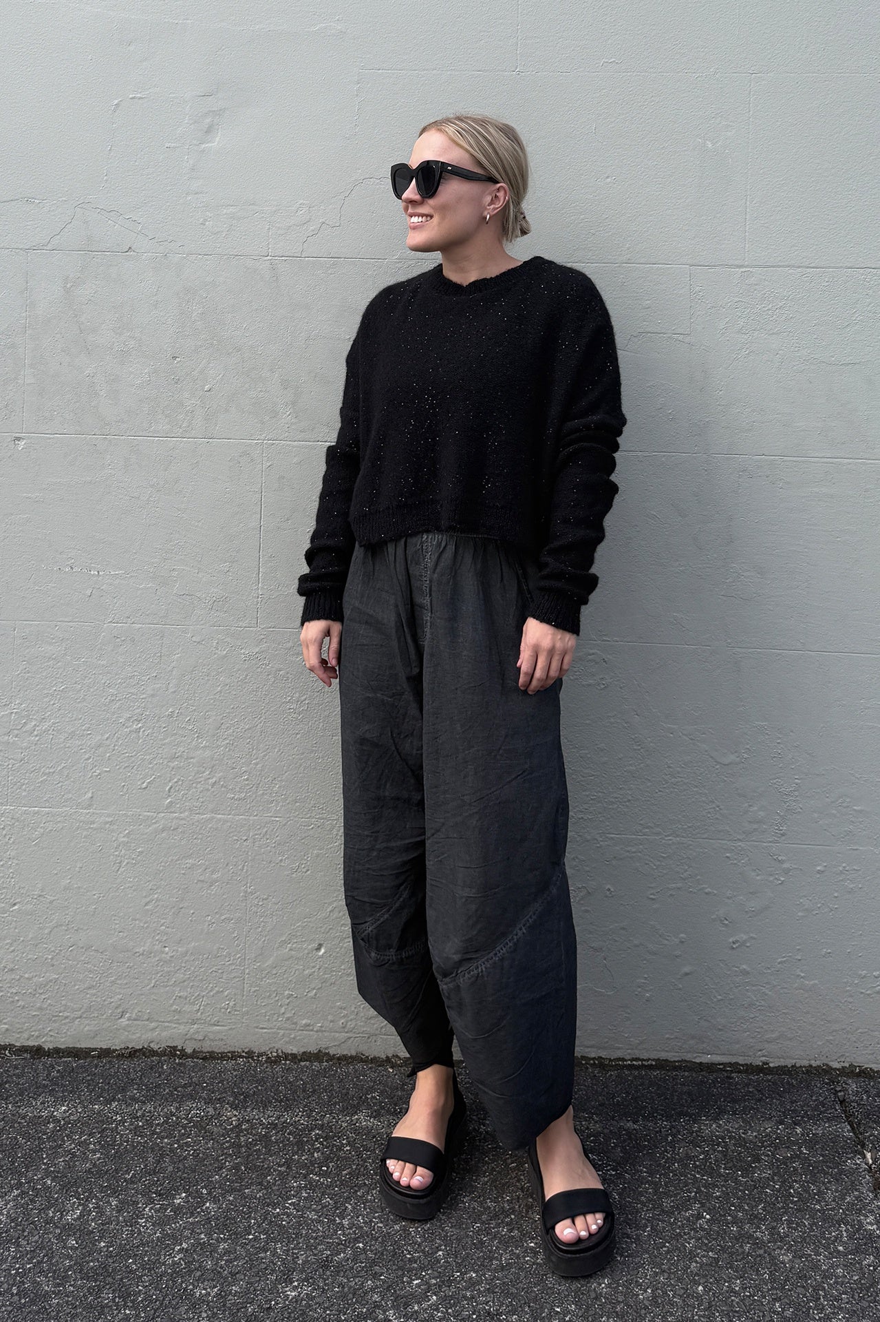 Diffused Asset Pant - Blackened Grey in Black