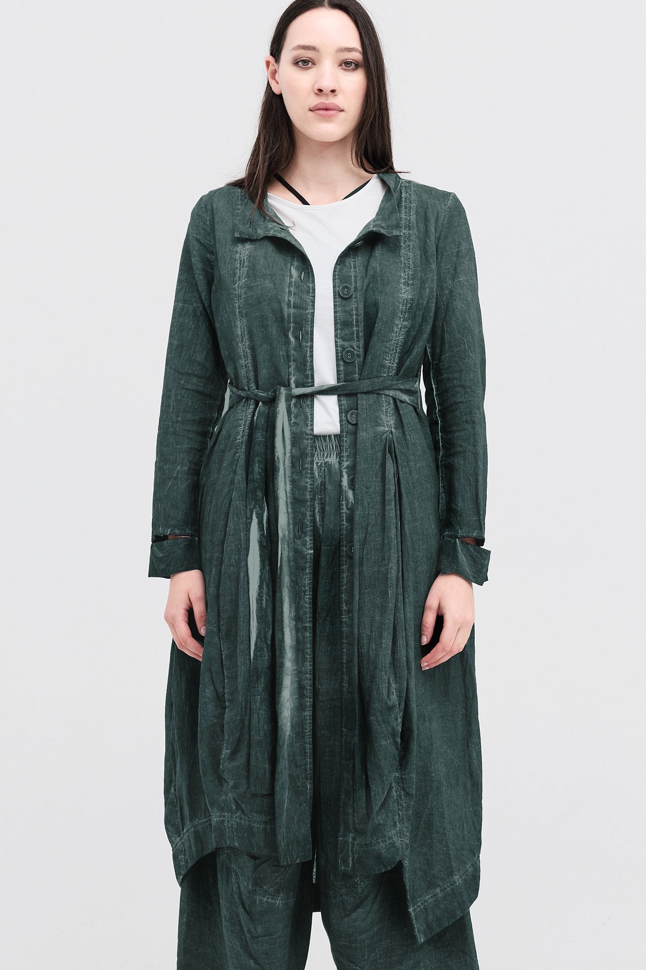 Diffused Scope Coat - Mineral in Green