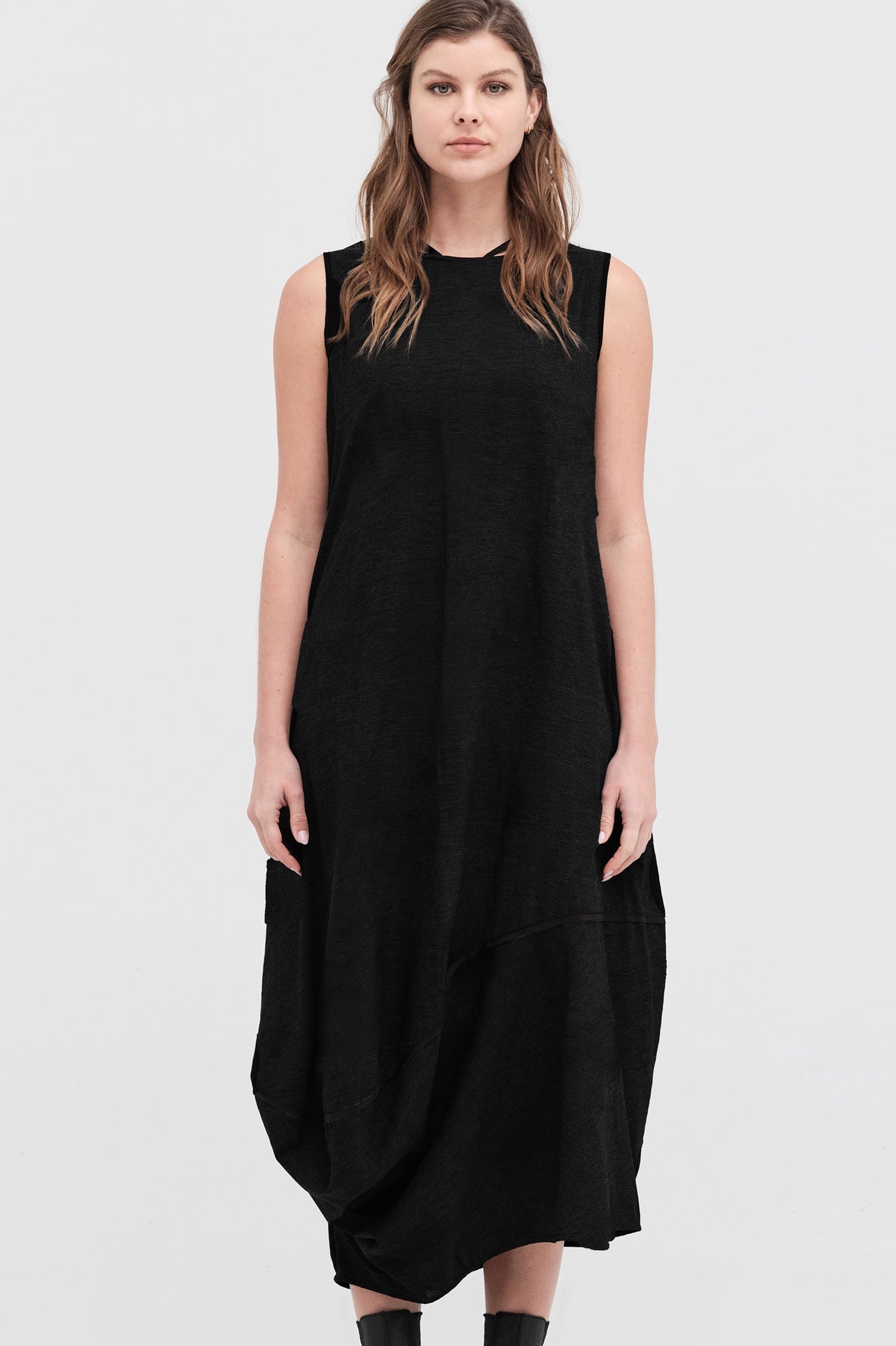 Division Dress - Black in Black