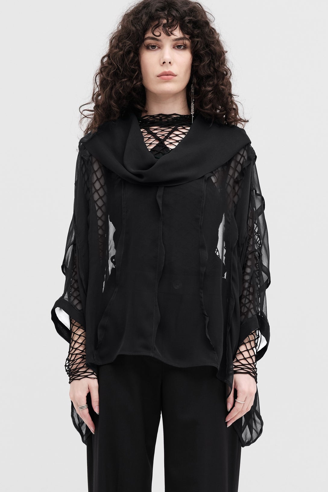 Echo Tunic - Black in Black