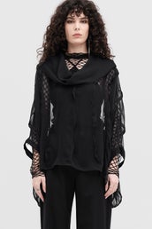 Echo Tunic - Black in Black