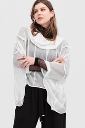 Echo Tunic - Ivory in Ivory