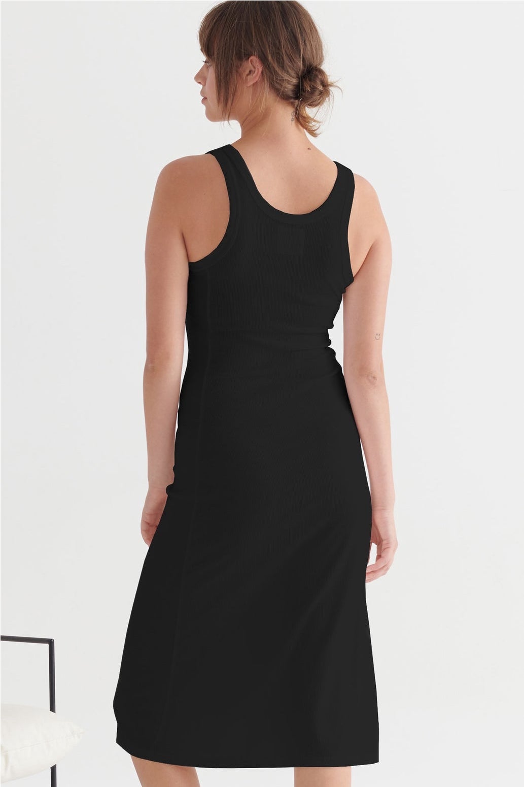 Evident Tank Dress - Black in Black - Taylor