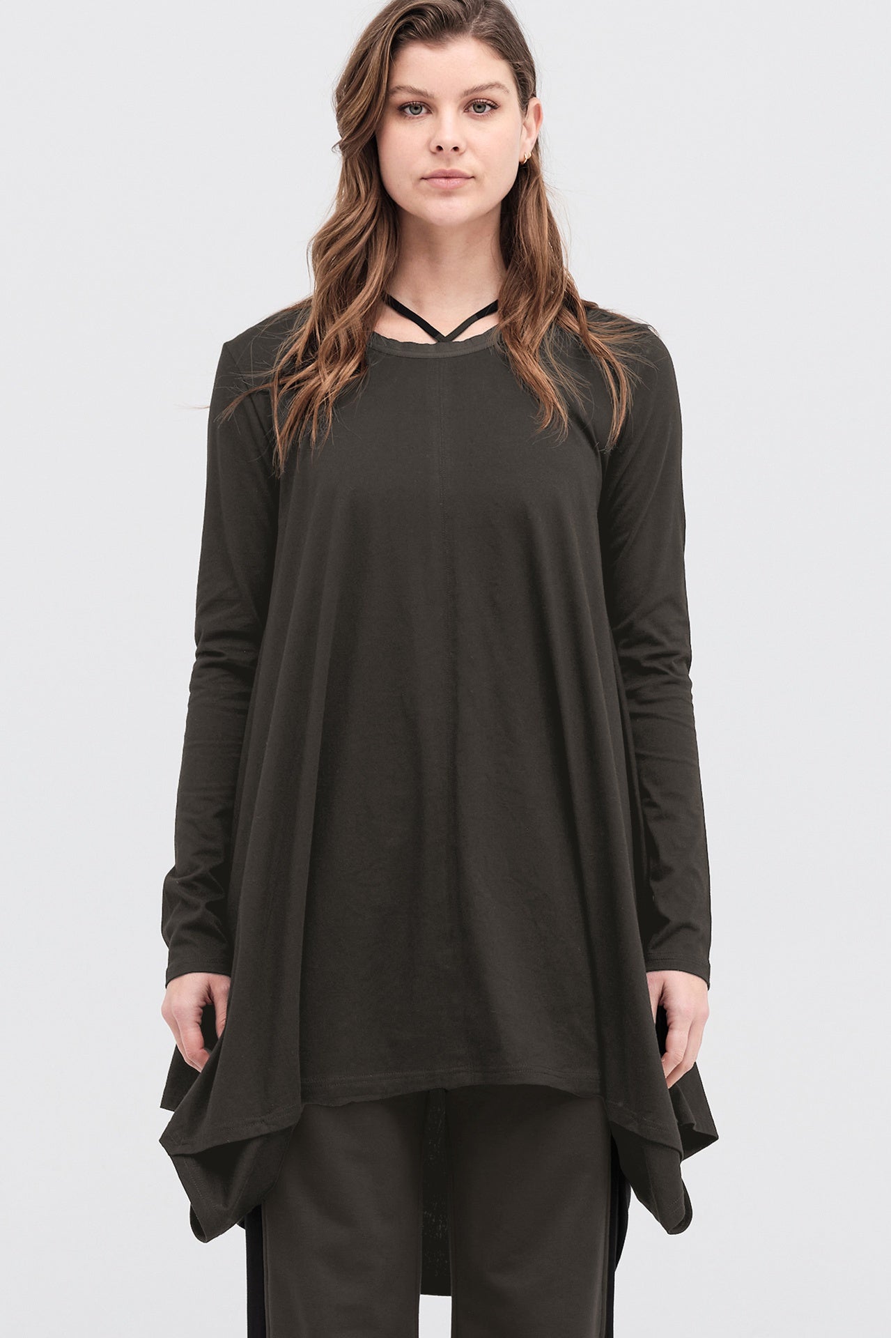 Fall Tunic - Tarmac in Brown