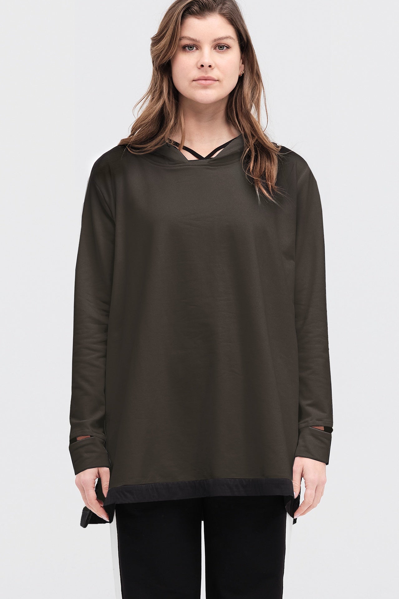 Inverse Sweat - Tarmac/black in Brown