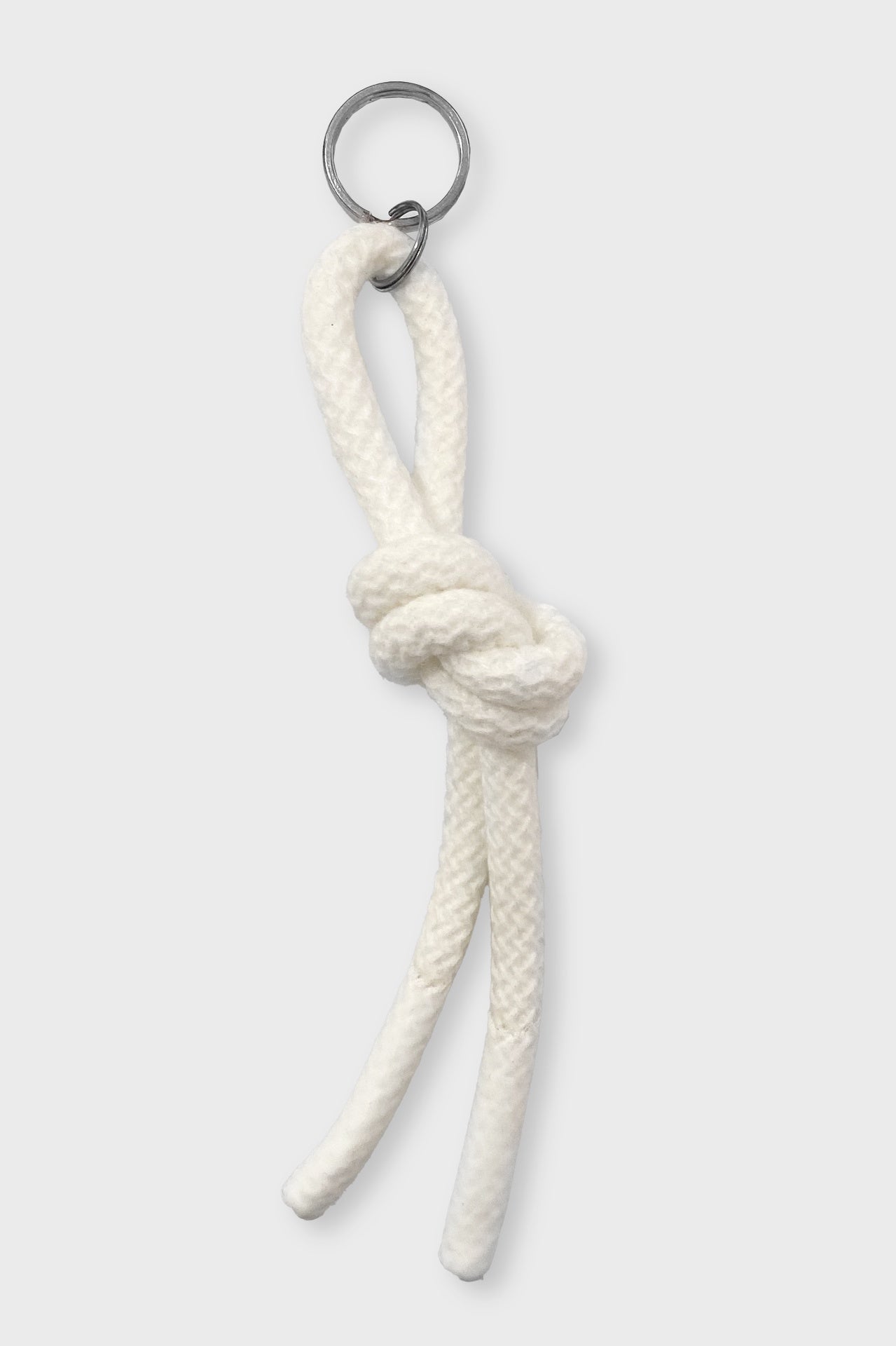 Ivory Keychain Silicon Cord Key Chain - Ivory in Ivory - Taylor