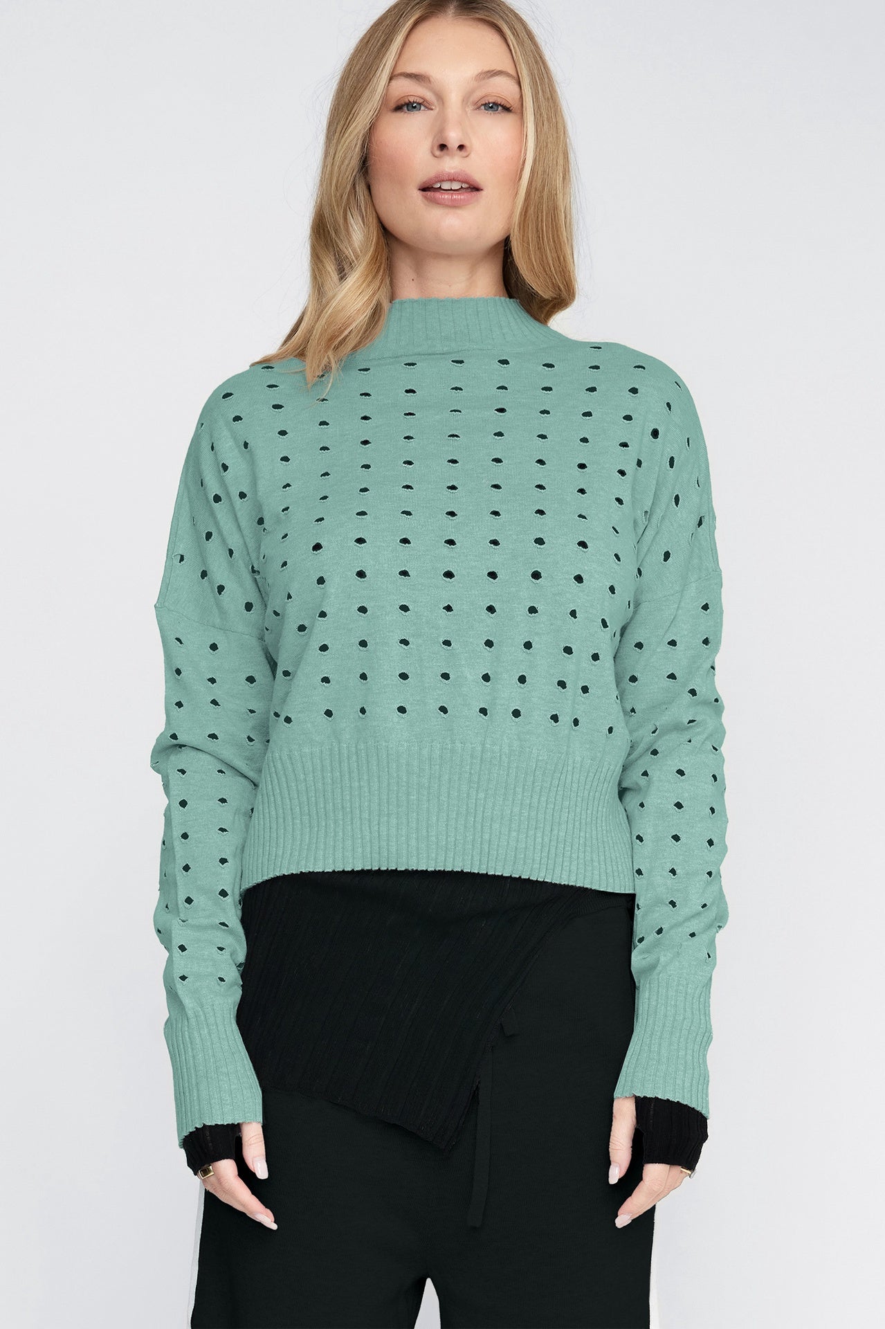 Orbit Sweater - Mineral in Green