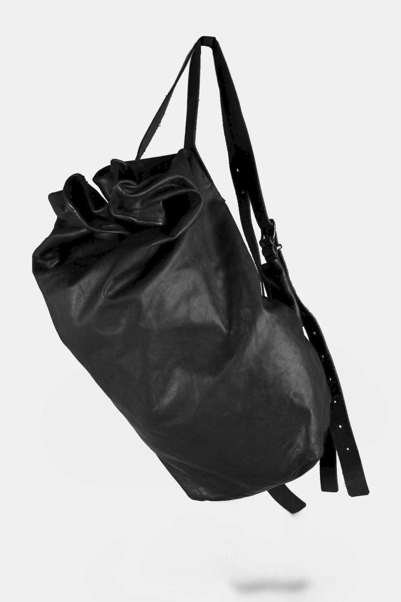 Pouch Backpack - Black in Black