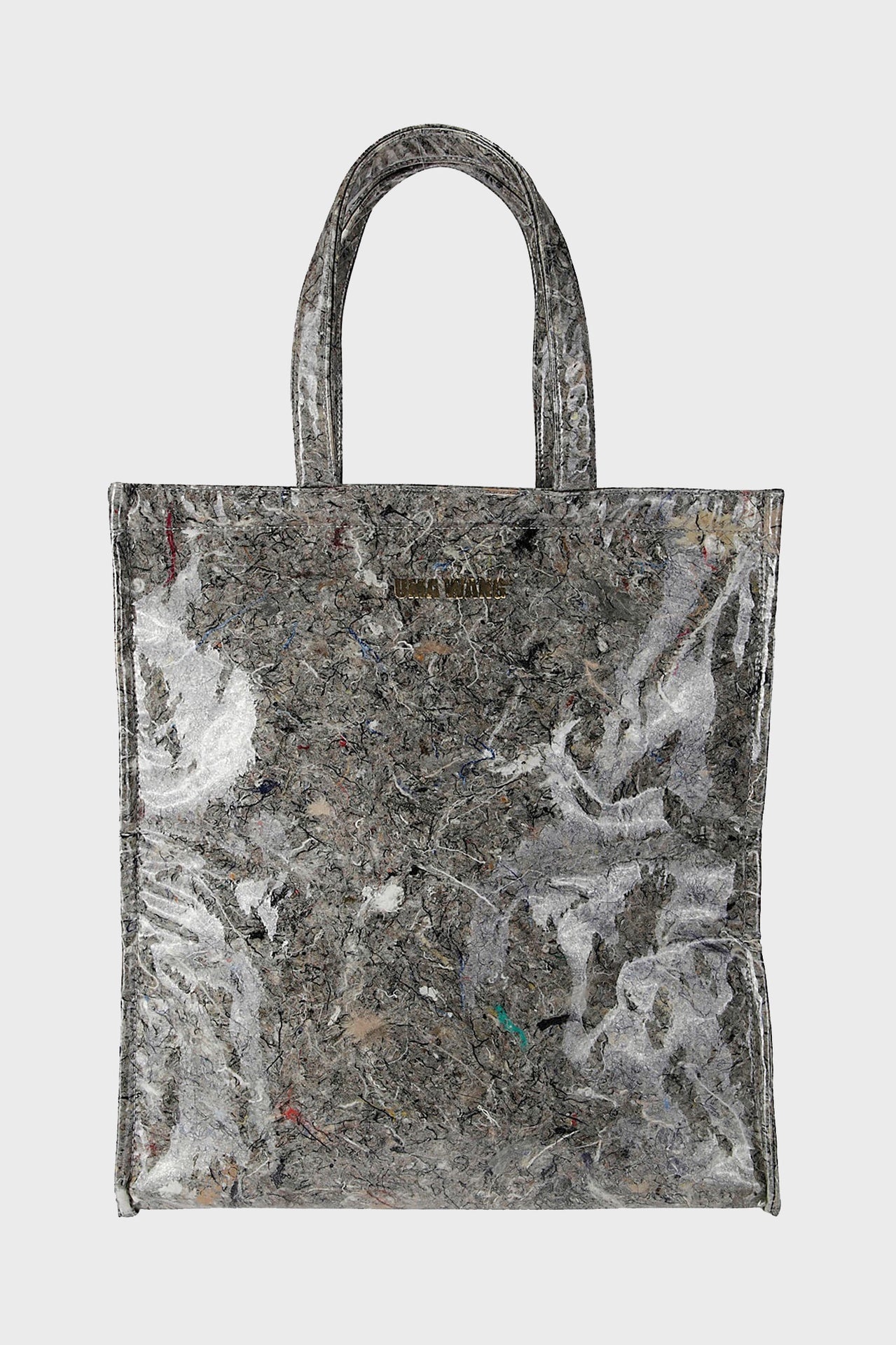 Small Shopping Bag - Grey Brown in Grey